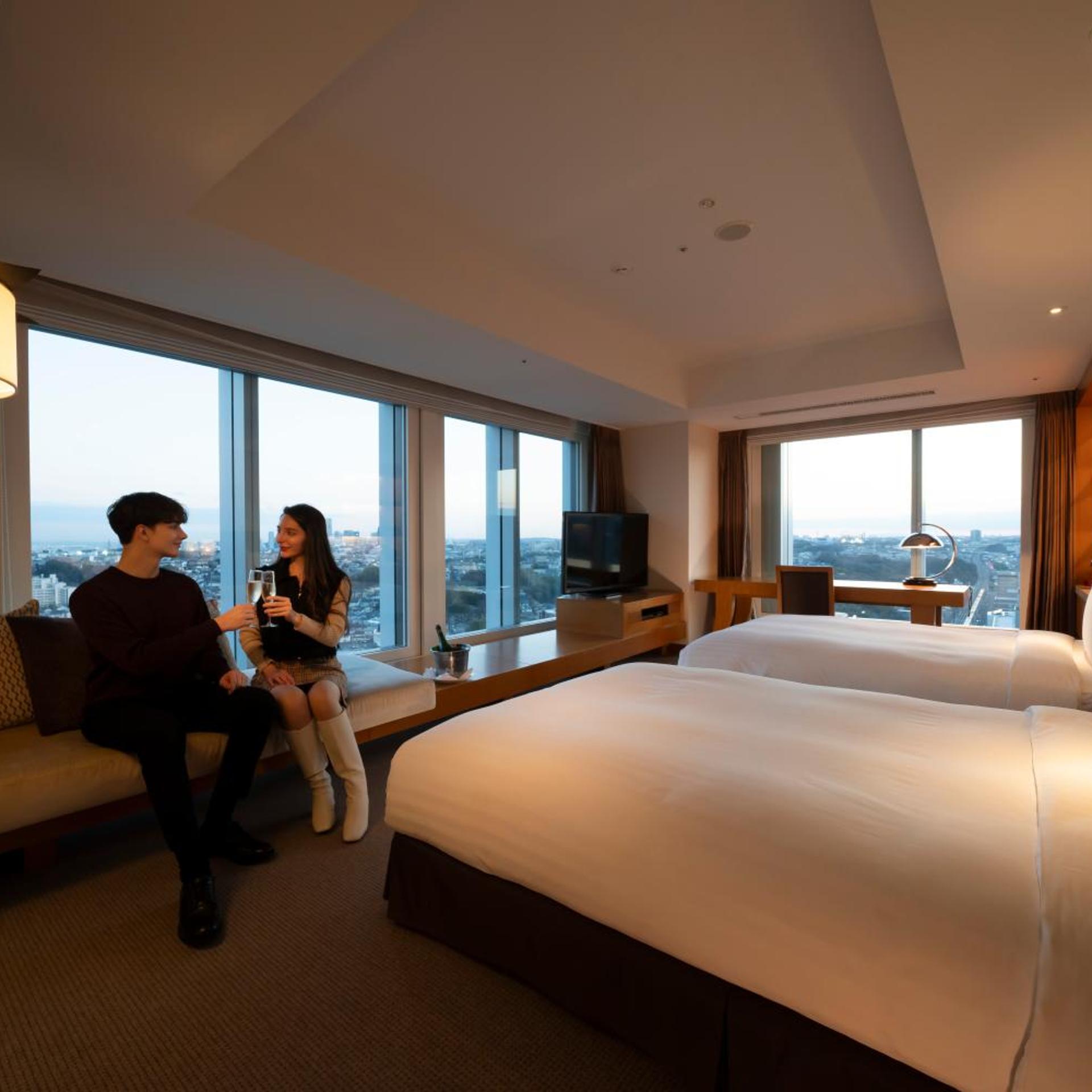 Executive, Twin Beds, Associa Shin Yokohama 9/10