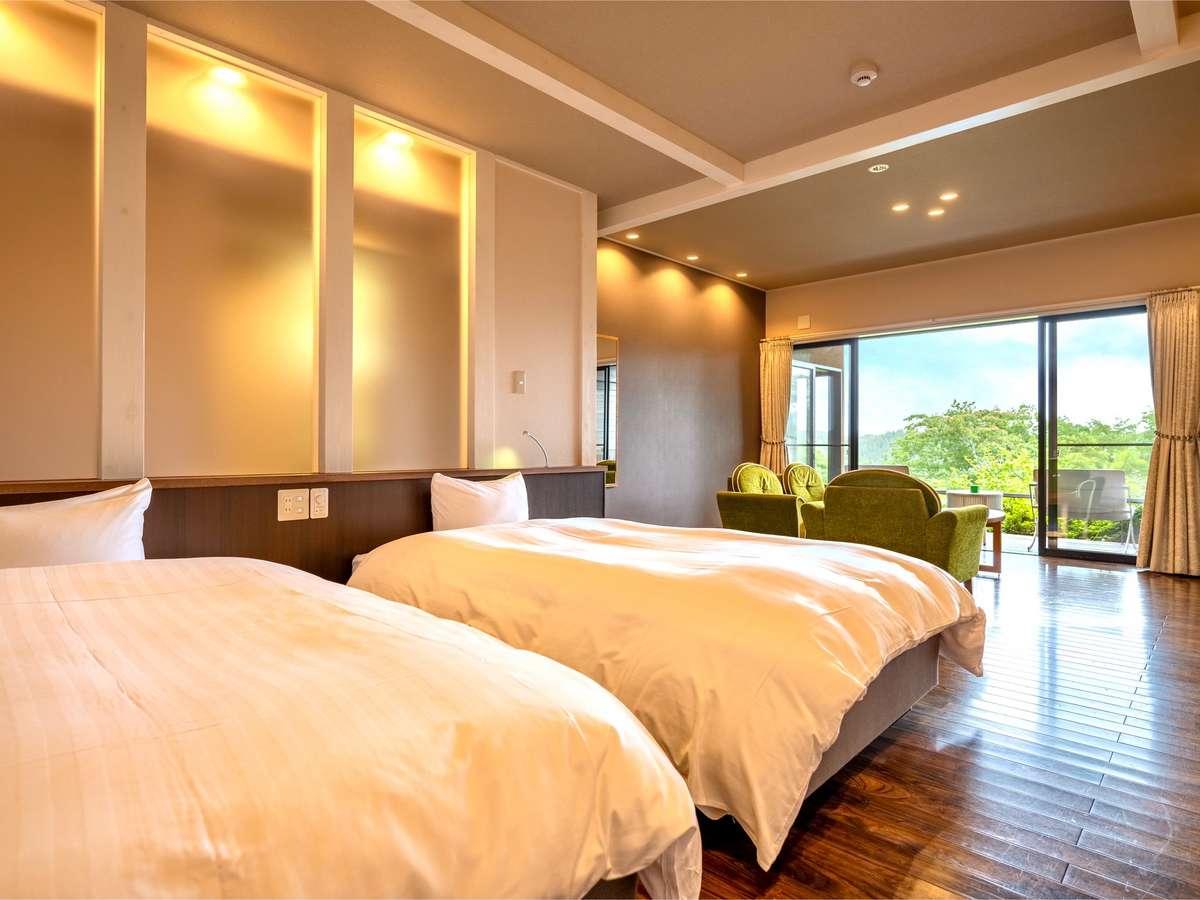 Twin Beds, Private Bathroom