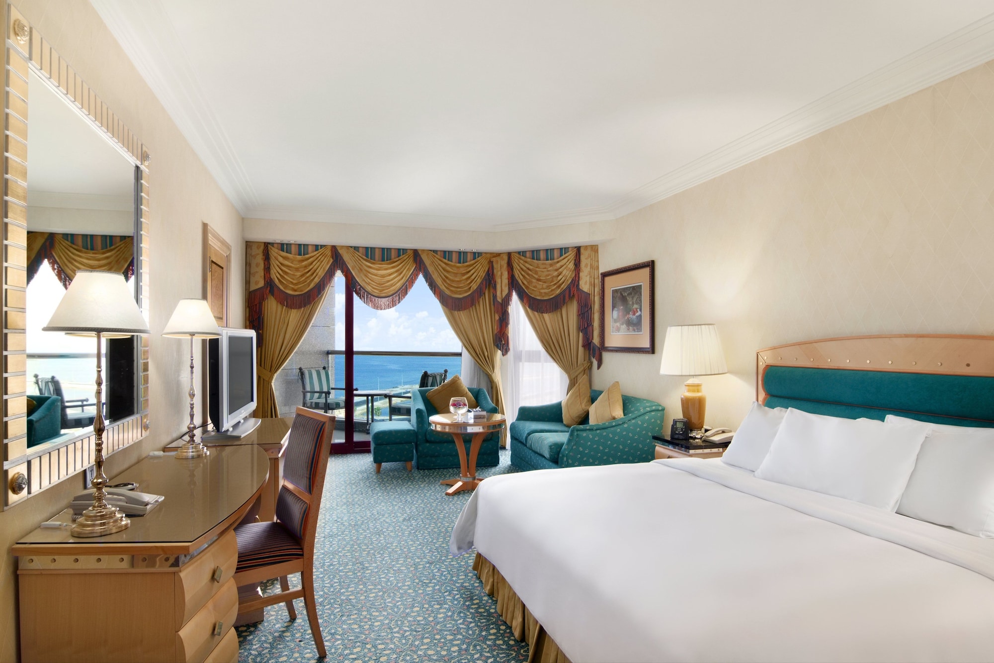 Al Amiri, Basic, Suite, King Bed, Sea View