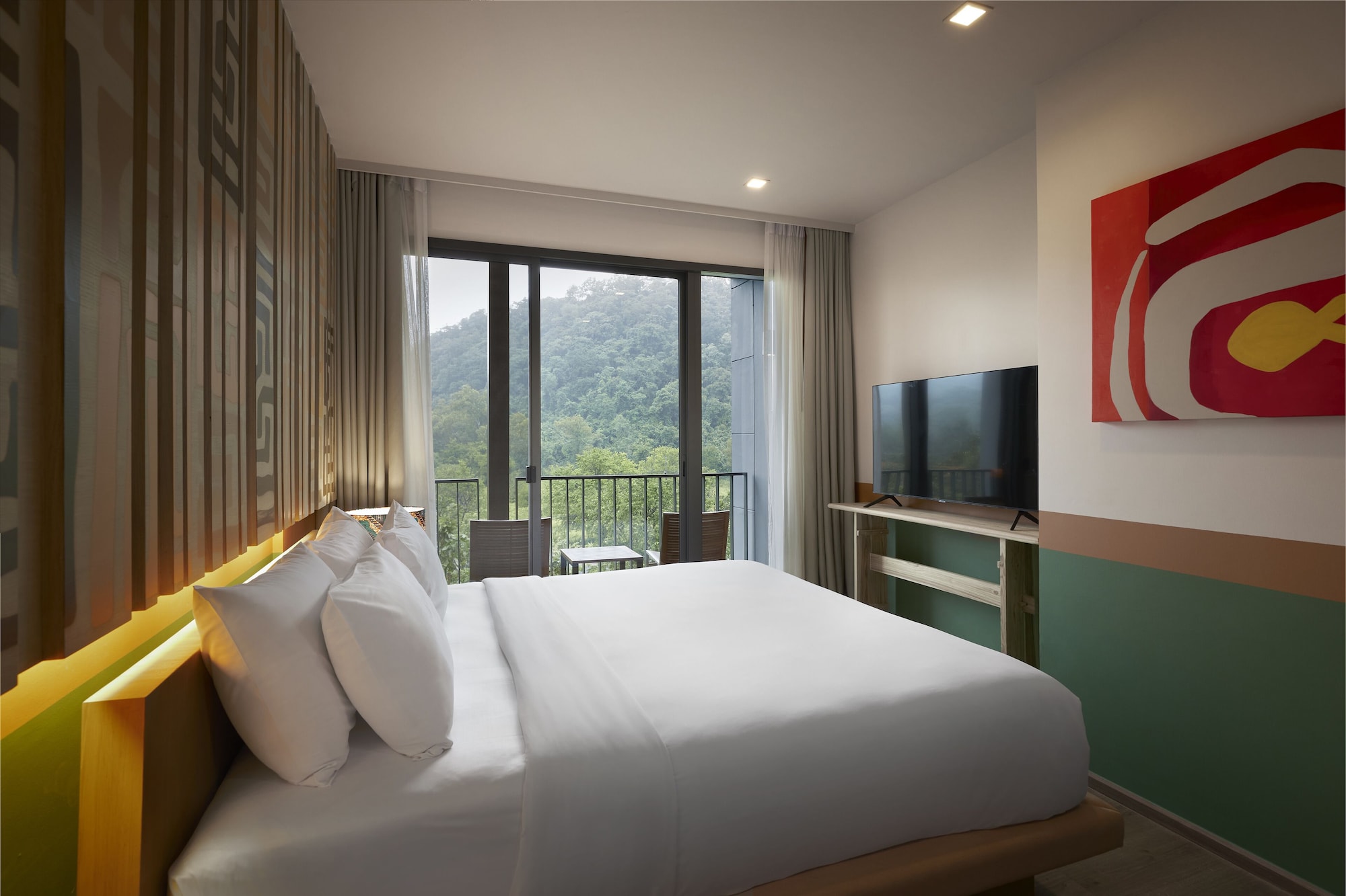 DELUXE, TWIN BEDS, MOUNTAIN VIEW