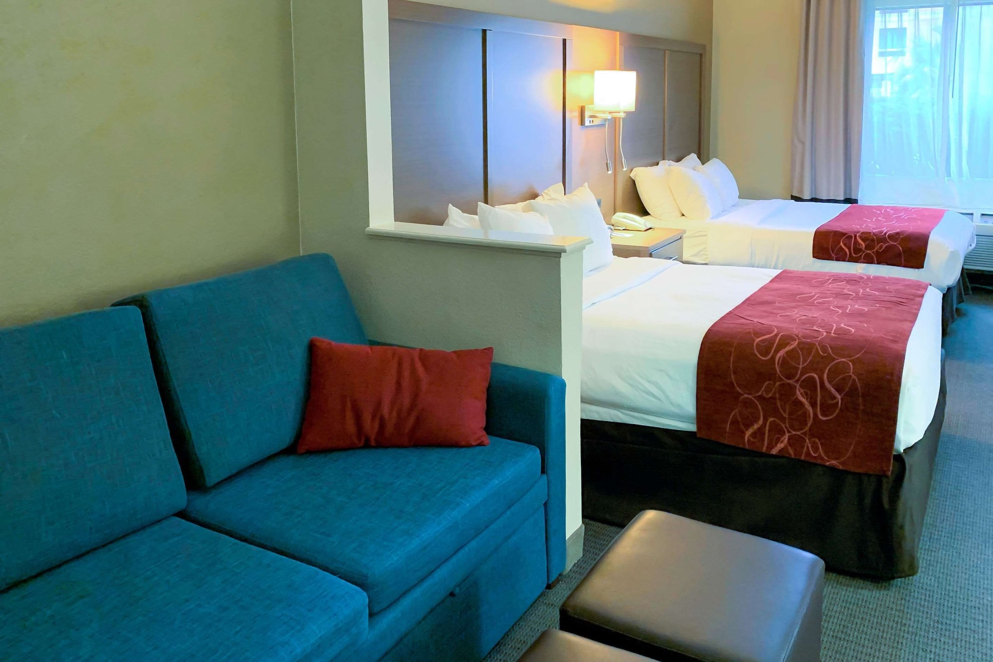 SUITE, 2 DOUBLE BEDS, ACCESSIBLE