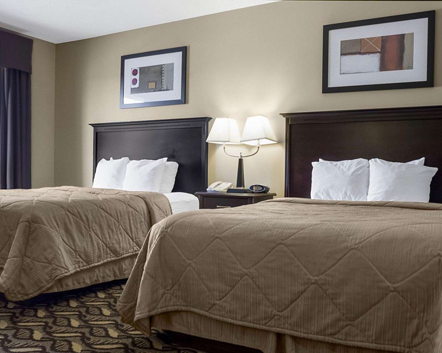 Efficiency, Suite, 2 Queen Beds