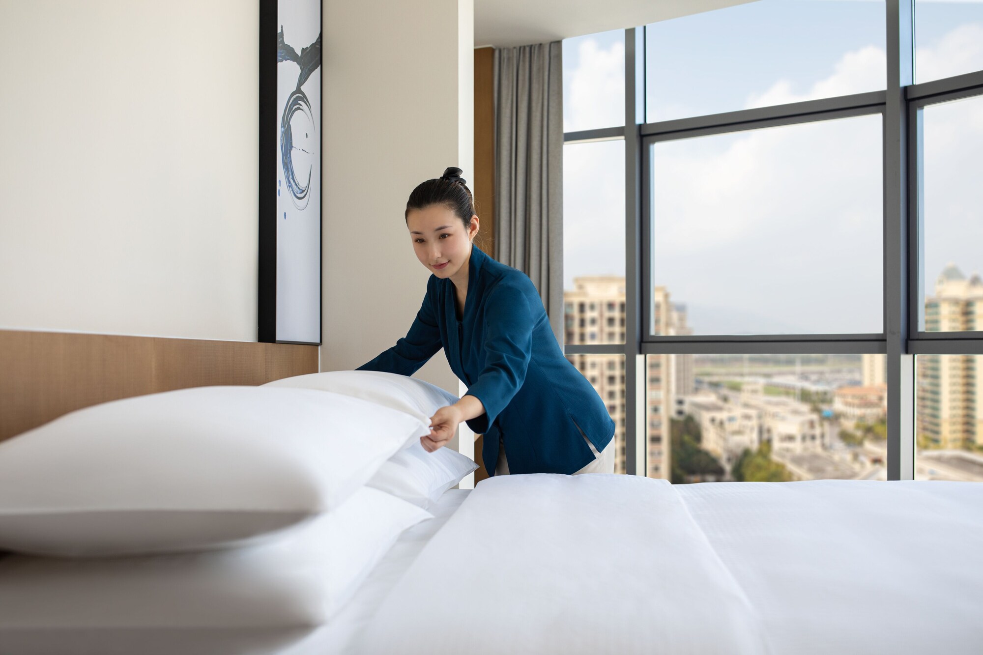 Premium, King Bed, with View
