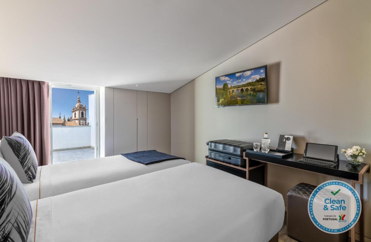 Inner, Double Bed، Hotel Moon And Sun Braga 3/4
