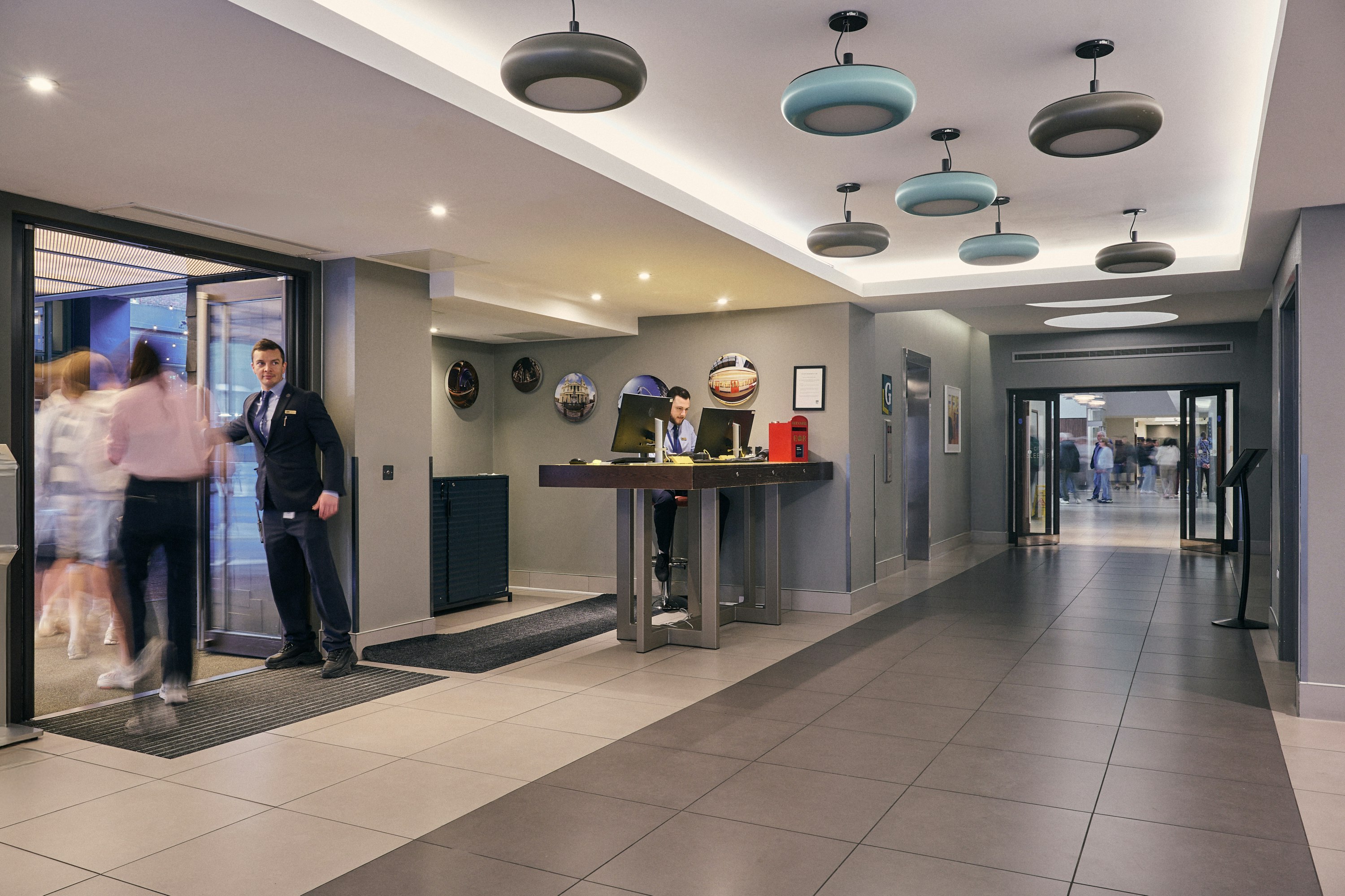 Lobby at City Sleepers at Royal National, LONDON