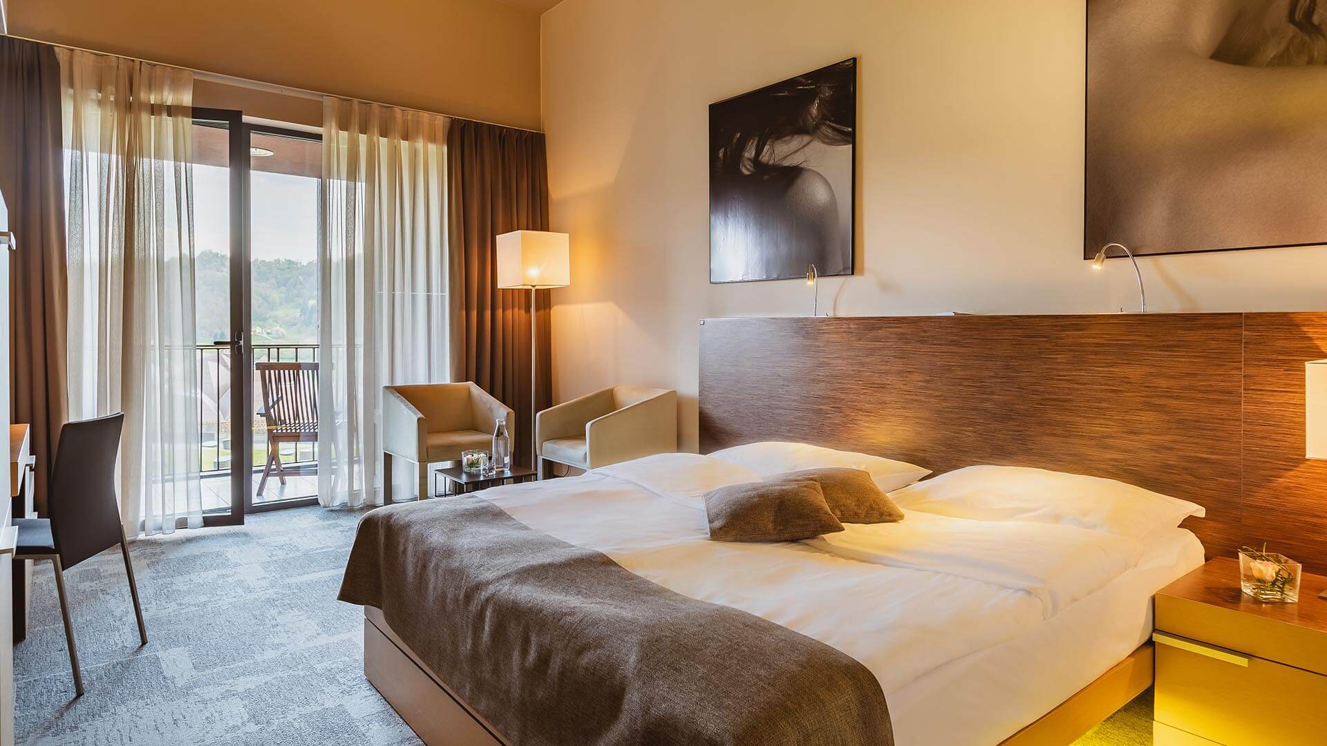 Superior, Double Bed, with Extra Bed, Front View