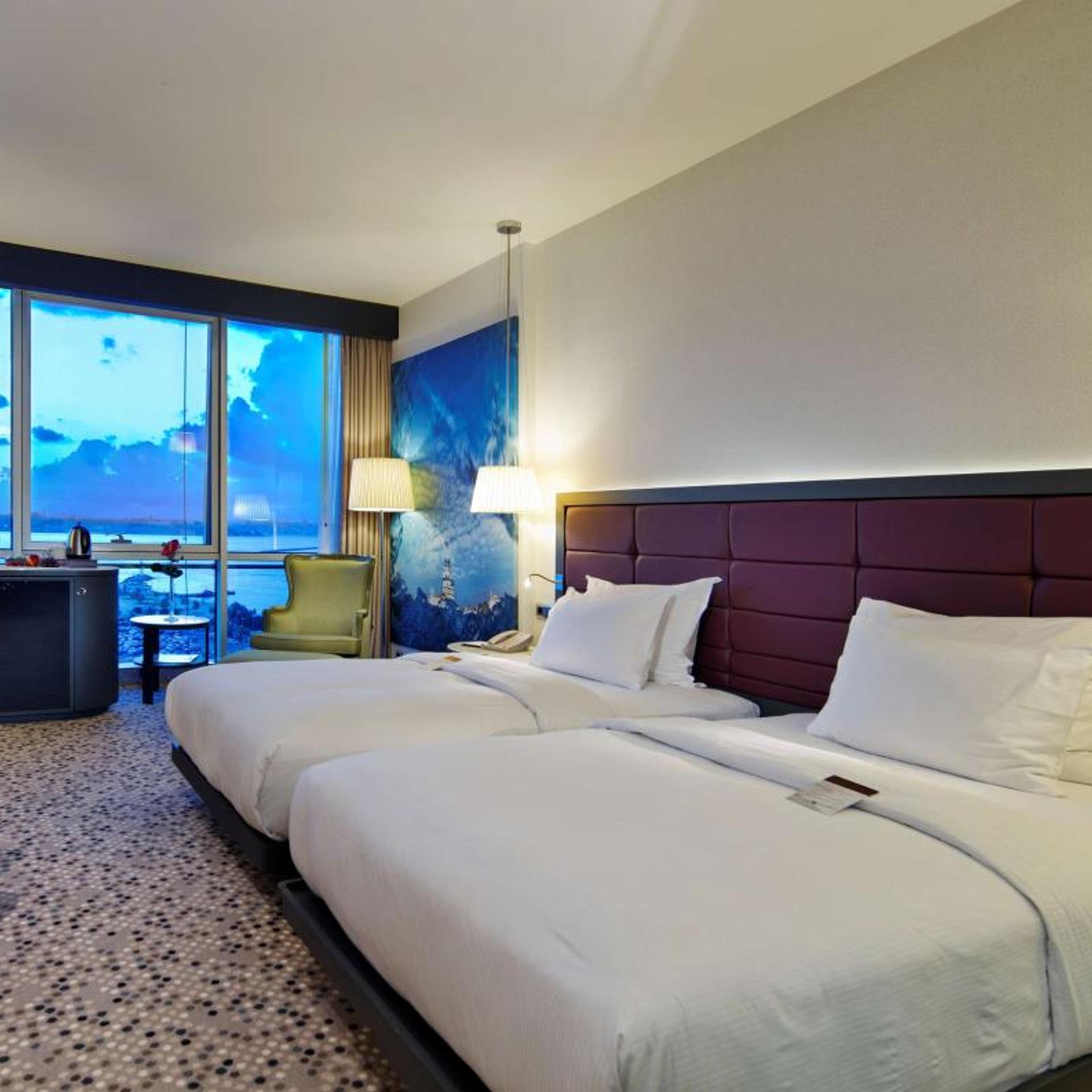 غرفة ديلوكس مفردة بإطلالة على البحر، Doubletree By Hilton Hotel Istanbul - Moda 3/7