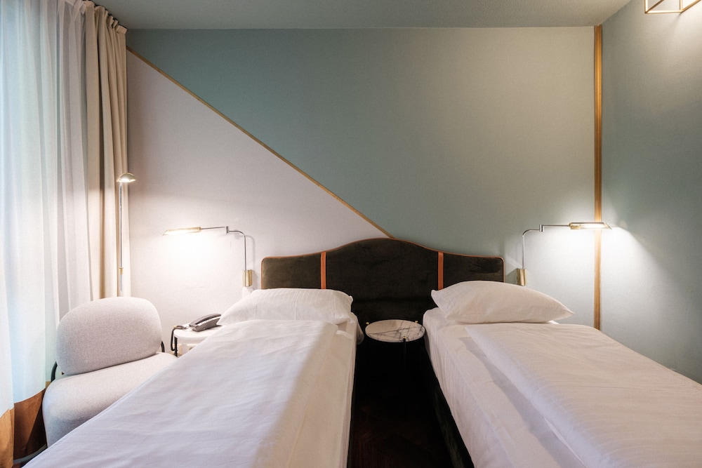 غرفة كومفورت بسريرين منفصلين، Haus Duden Hotel 2/5