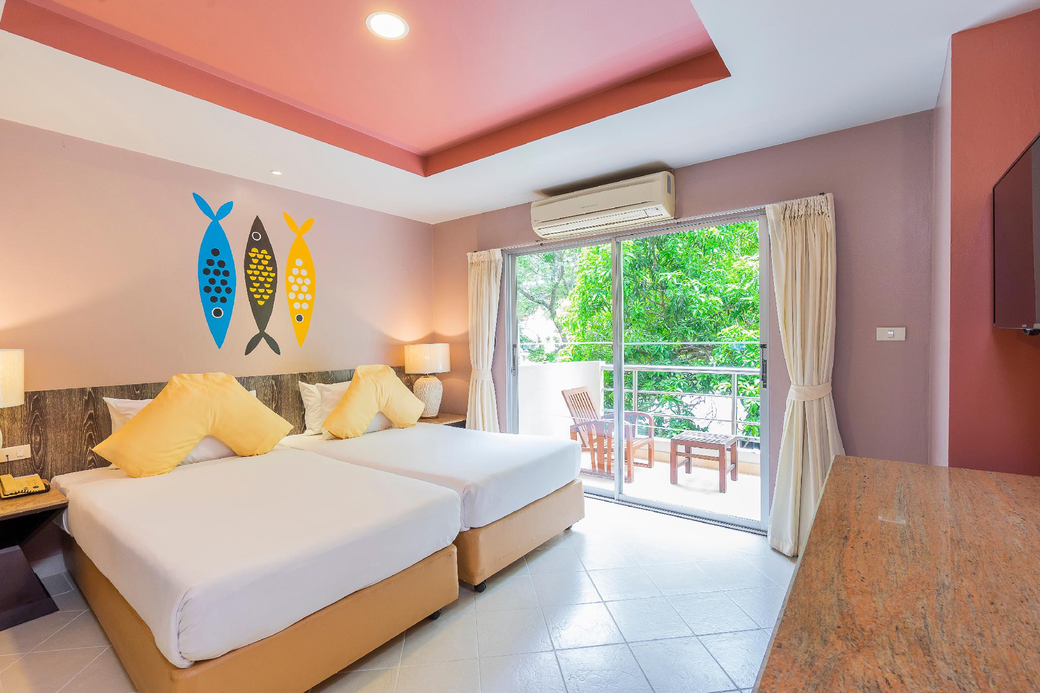Standard, Twin Beds, King Bed, Garden View