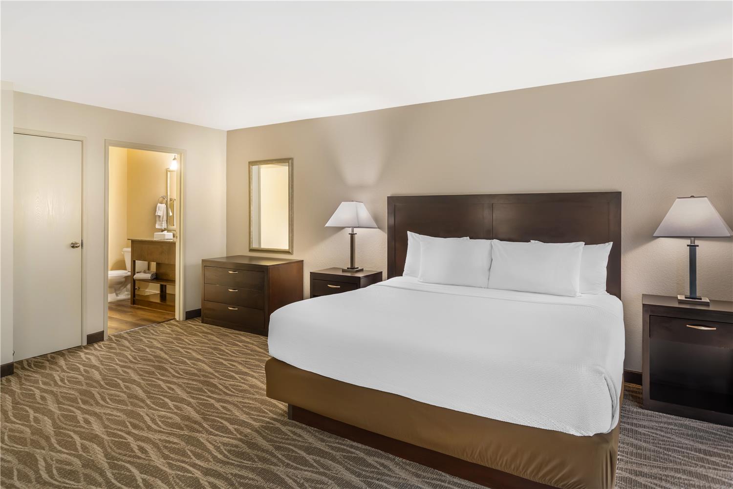 Room, King Bed, Sofa, Kitchen