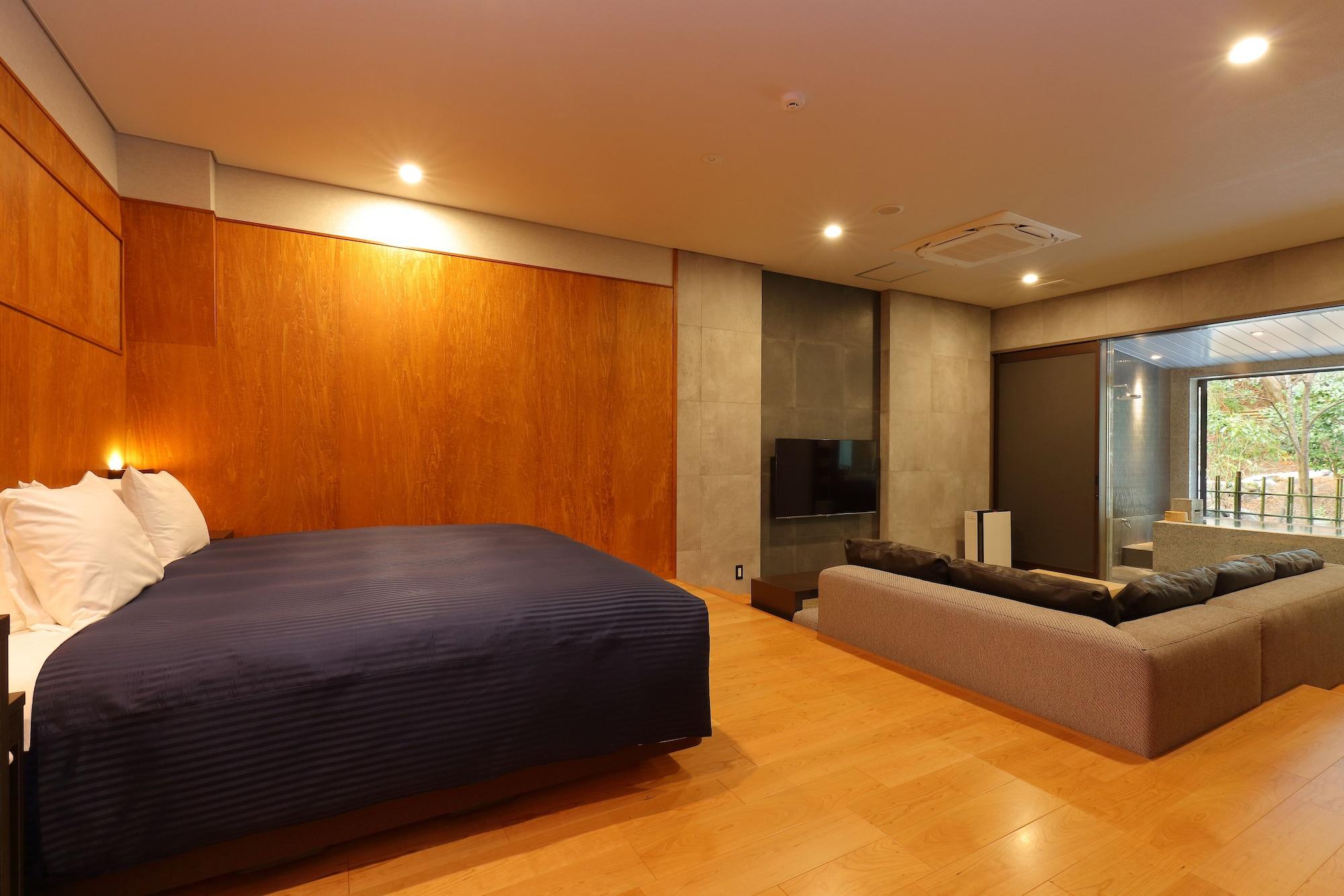 Silver, Deluxe, King Bed, Hot Spring Bath
