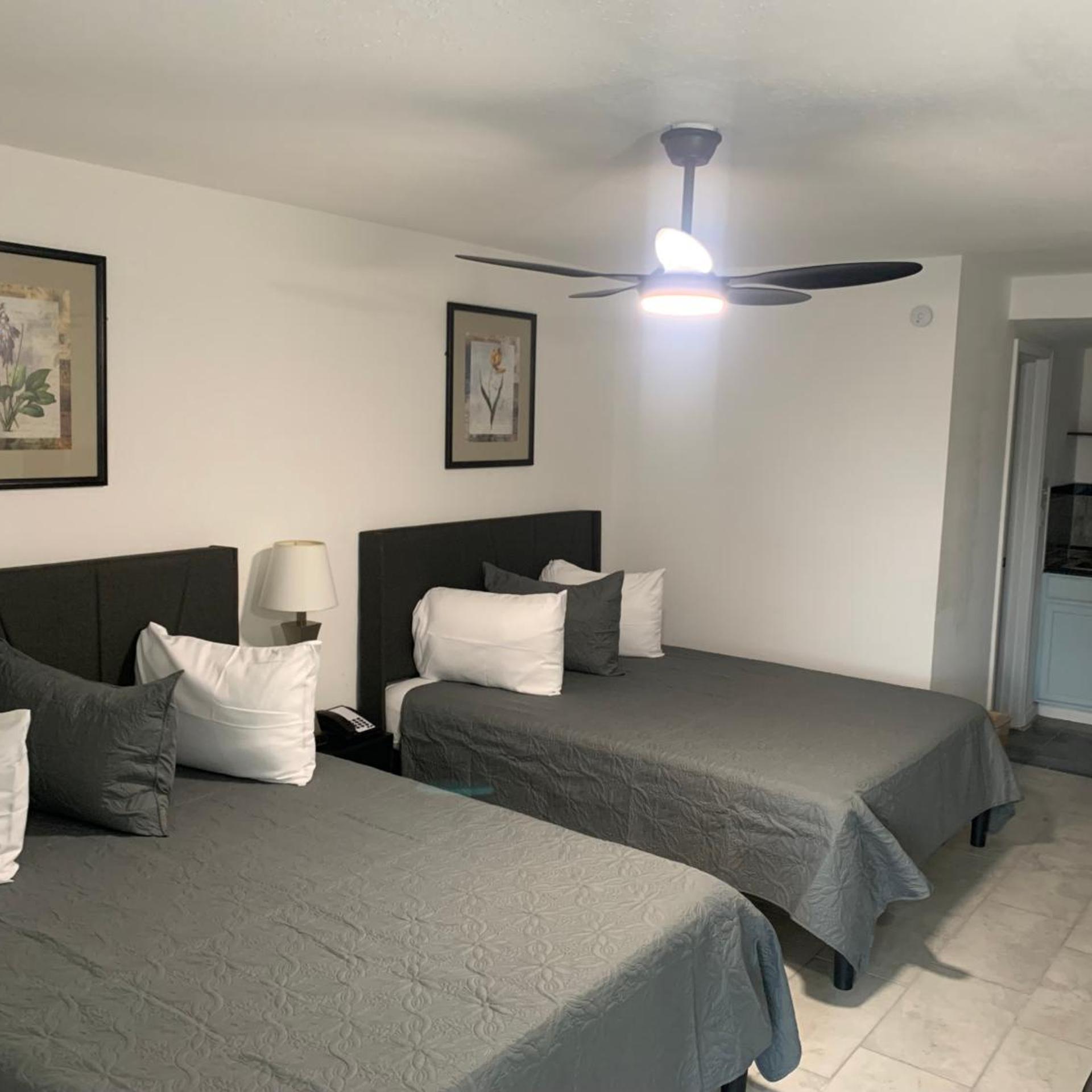Mini, Studio, 2 Queen Beds, Kitchen