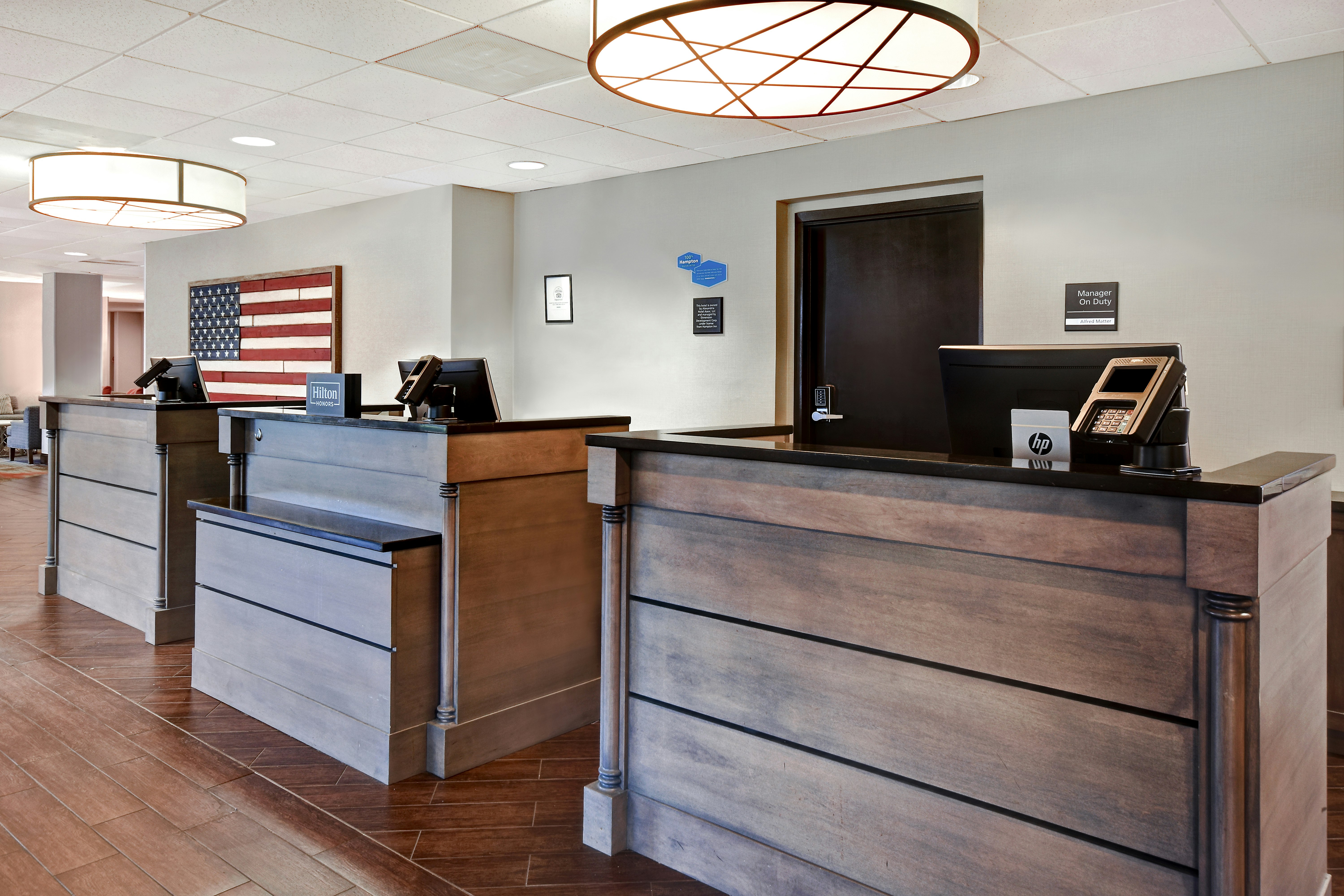 Lobby at Hampton Inn & Suites Alexandria Old Town Area South, ALEXANDRIA - VA
