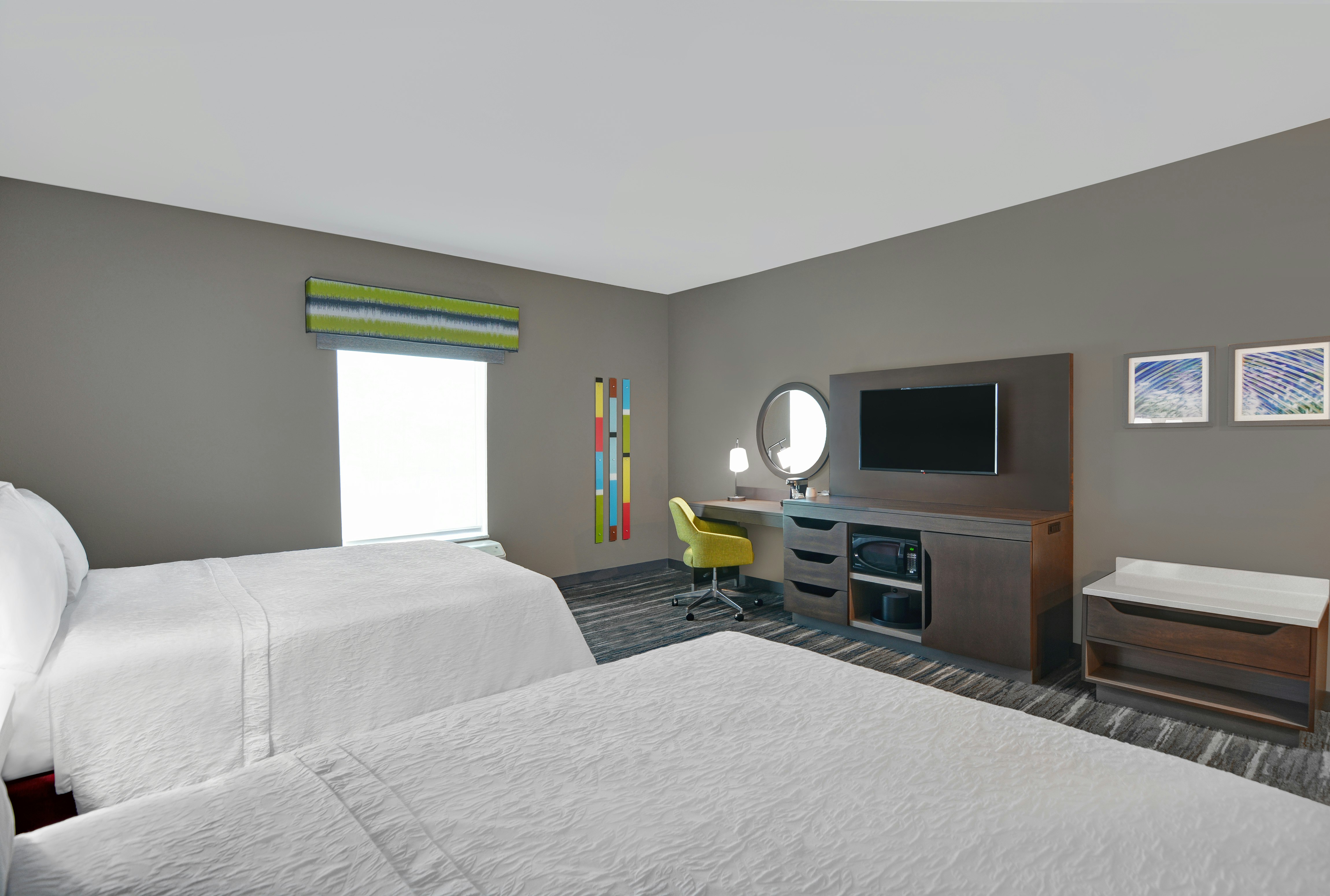 غرفة بسريرين كوين، Hampton Inn Suites Macclenny I 10 2/4