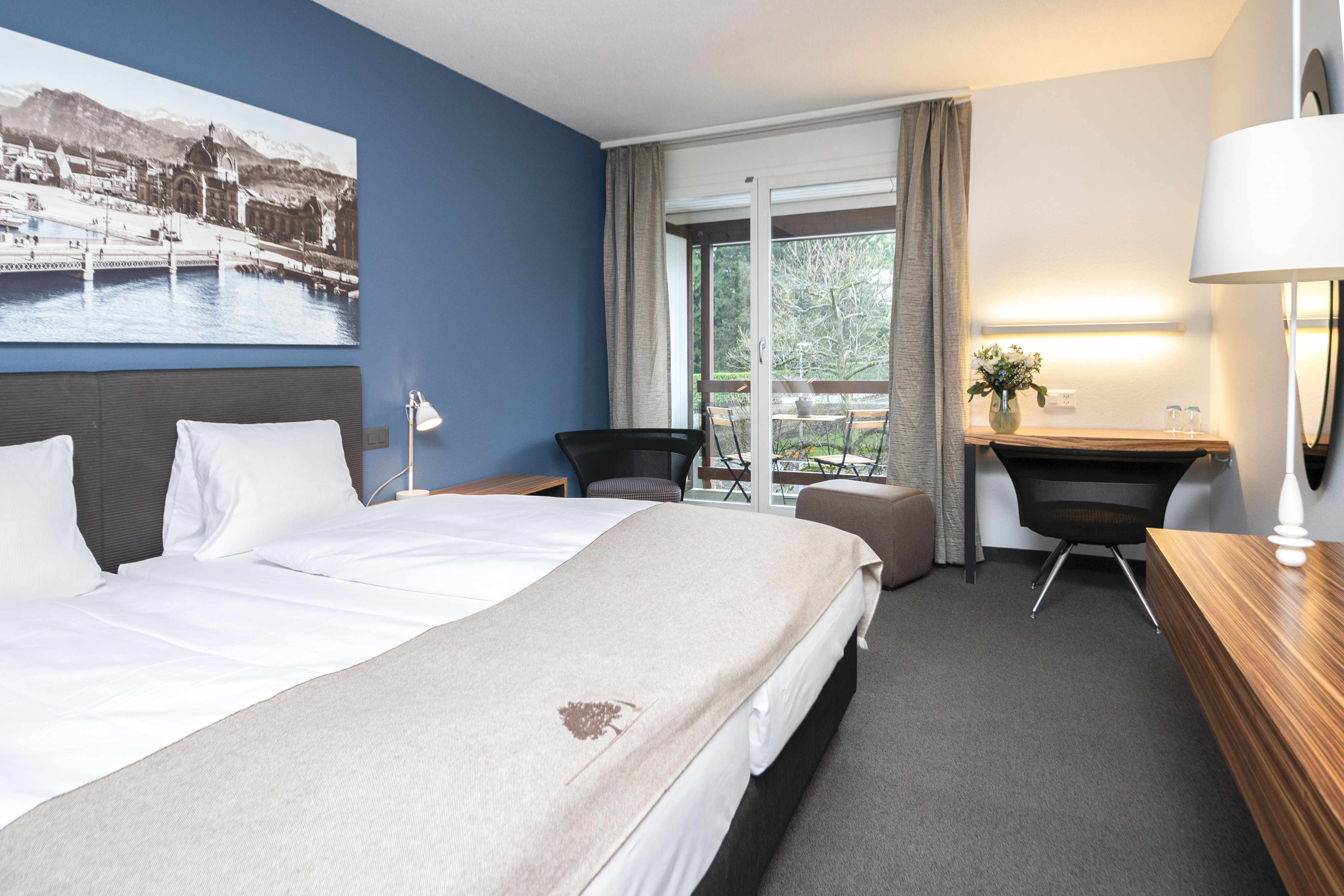 Standard, Double Bed, Hill View