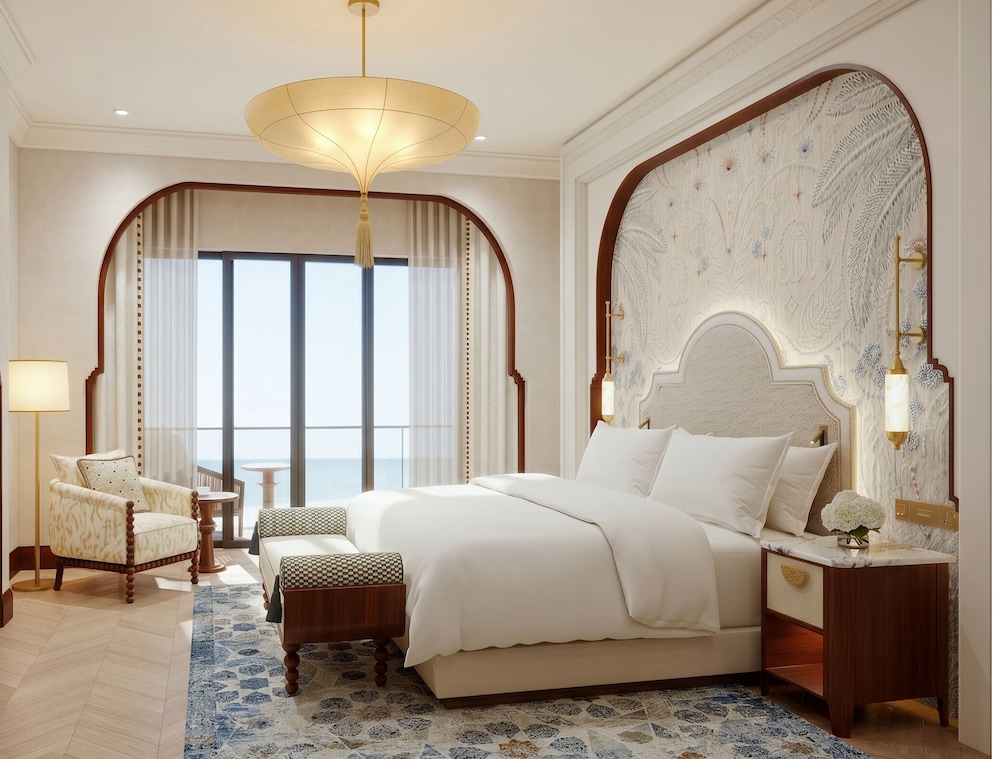Kids Club, Cinema, Junior Suite, King Bed, Sea View, Sofa