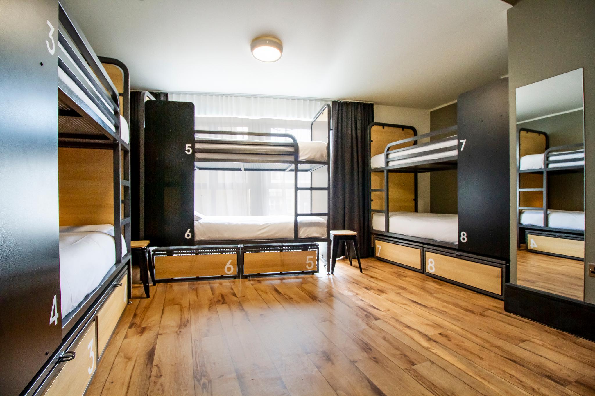 Mixed Dorm, 8 Beds, Shared Bathroom