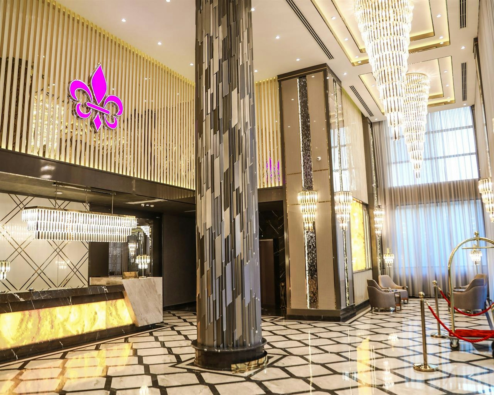 Lobby at Iris Hotel Baku, BAKU