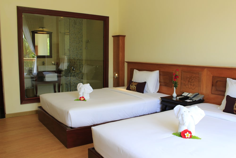 غرفة ديلوكس بسريرين منفصلين بإطلالة على الحديقة، Ca Ty Mui Ne Resort 5/6