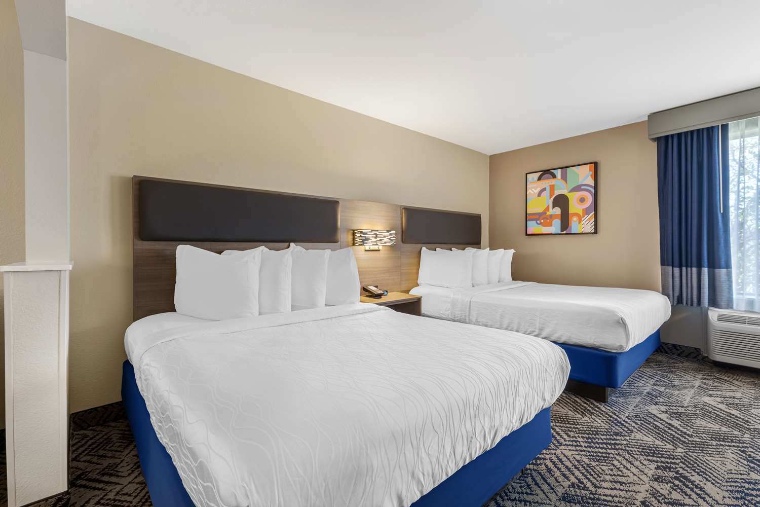 Suite, 2 Double Beds, Sofa