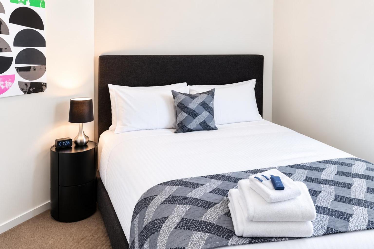 شقة ديلوكس بإطلالة على المرفأ بغرفة نوم واحدة، Docklands Private Collection of Apartments - NewQuay 5/10