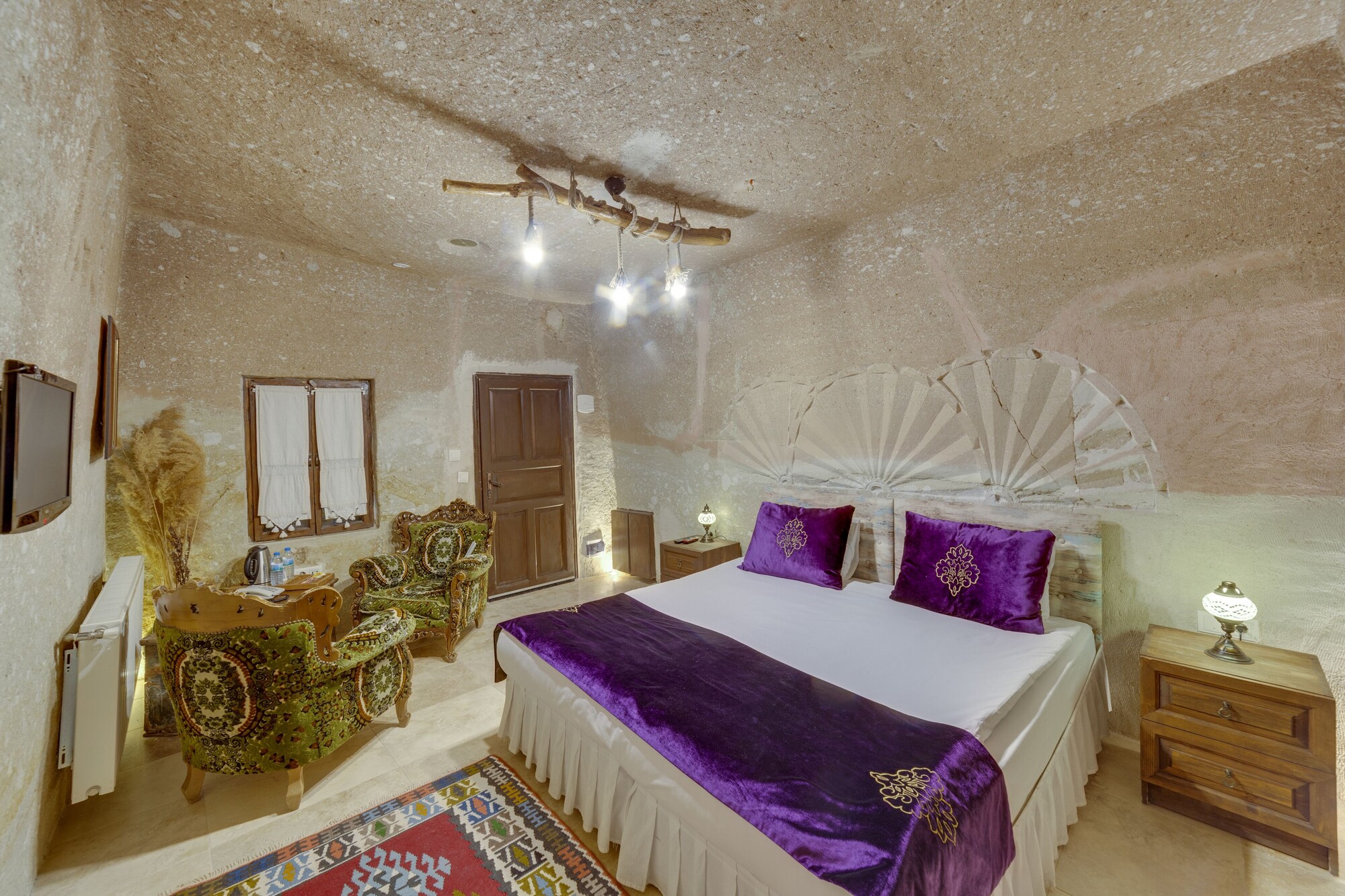 Cave, Deluxe, Double Bed, Terrace