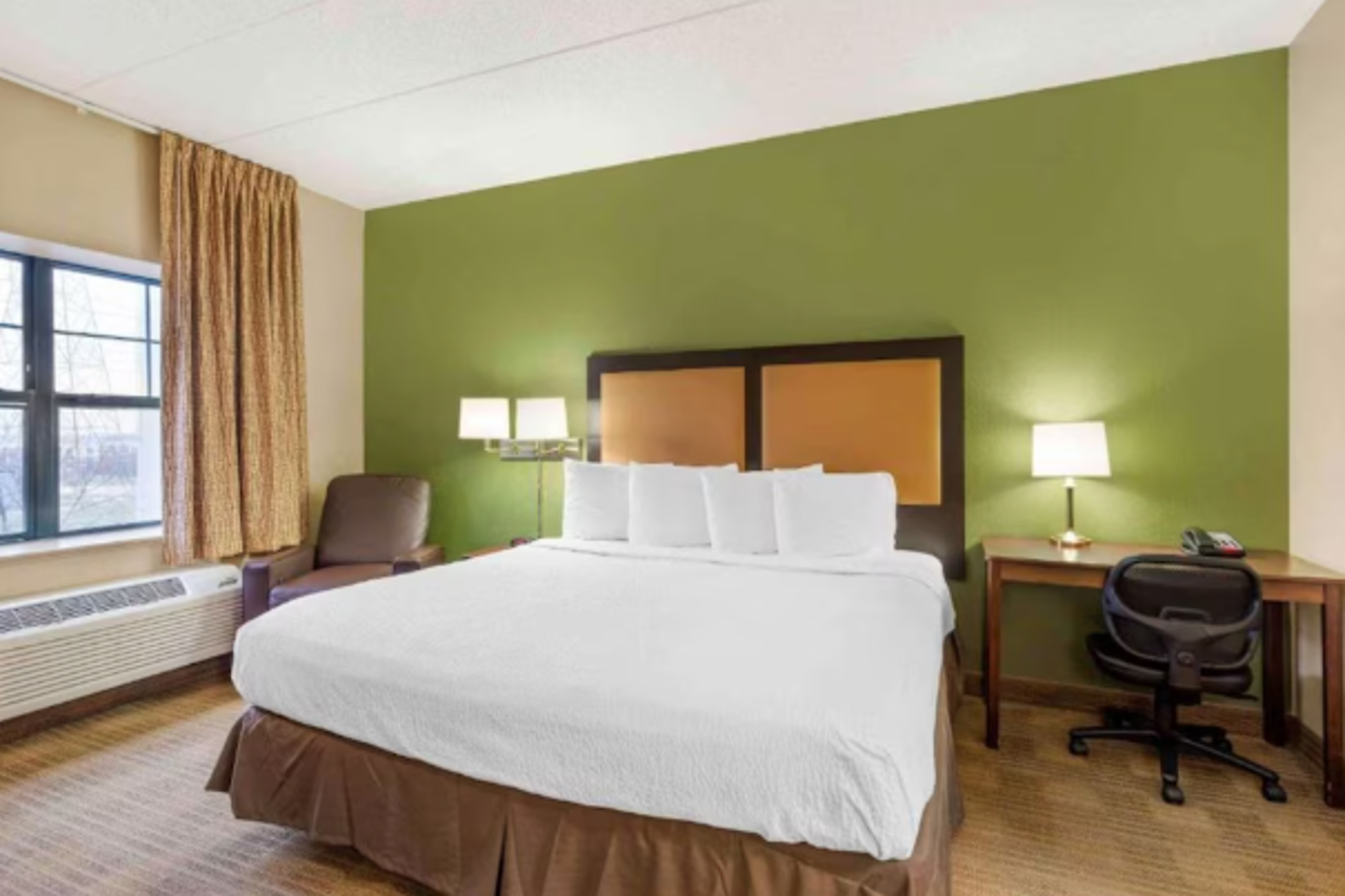 Room at Motel6 Corporate Extended Stay Chicago Lisle IL, LISLE - IL