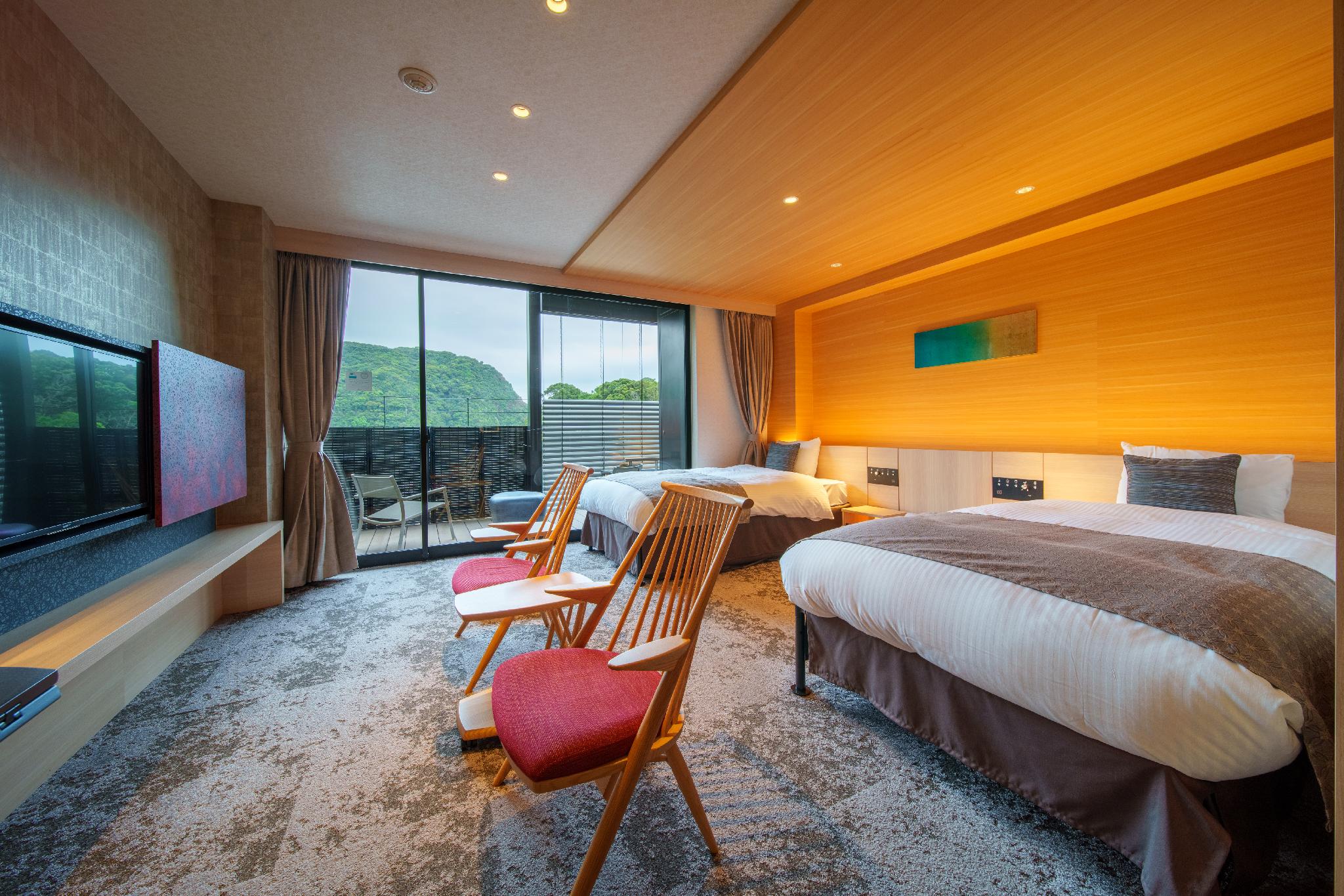 Universal, Japanese, Modern, Superior, Ocean View, Outdoor Bath