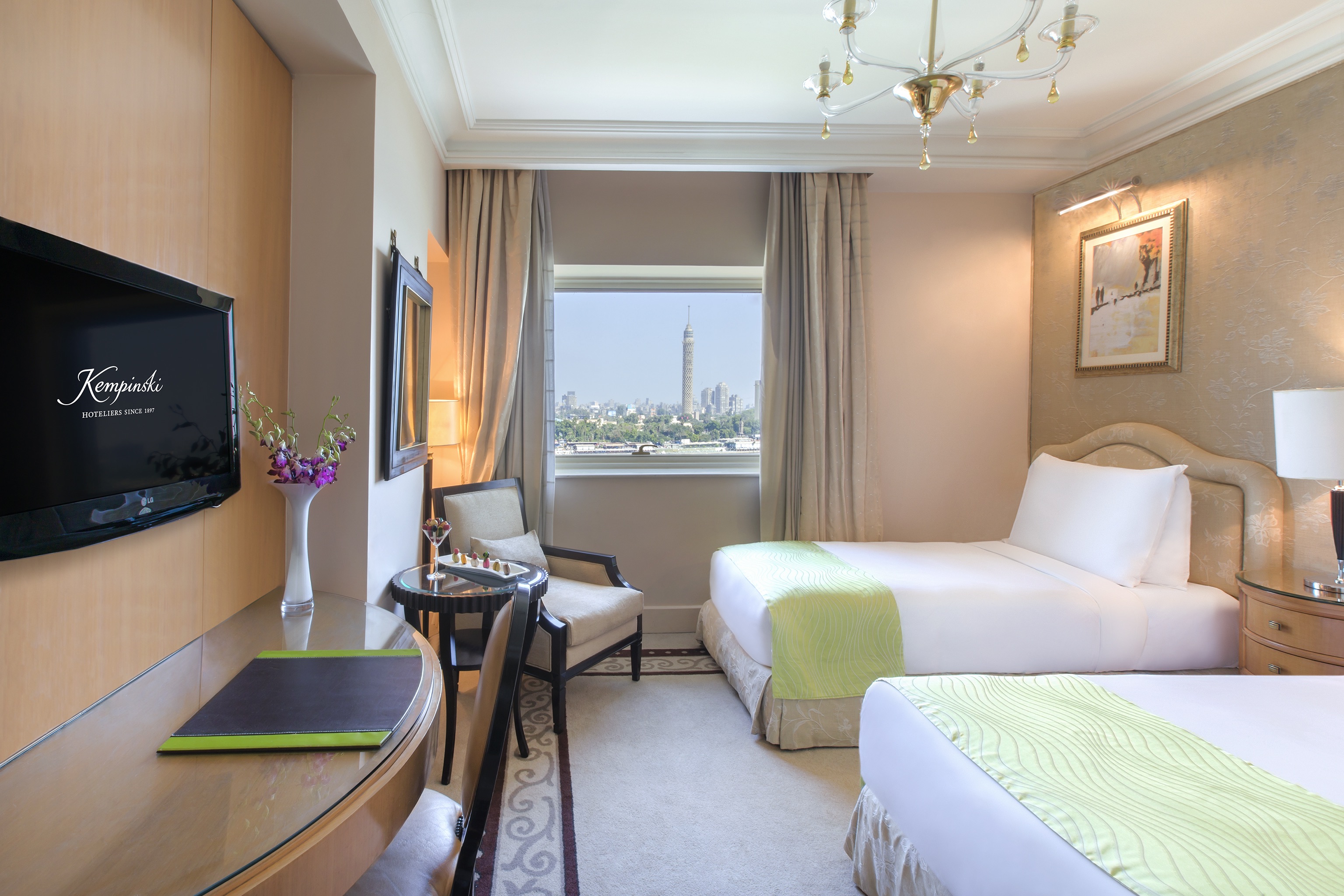 Room at Kempinski Nile Hotel, CAIRO