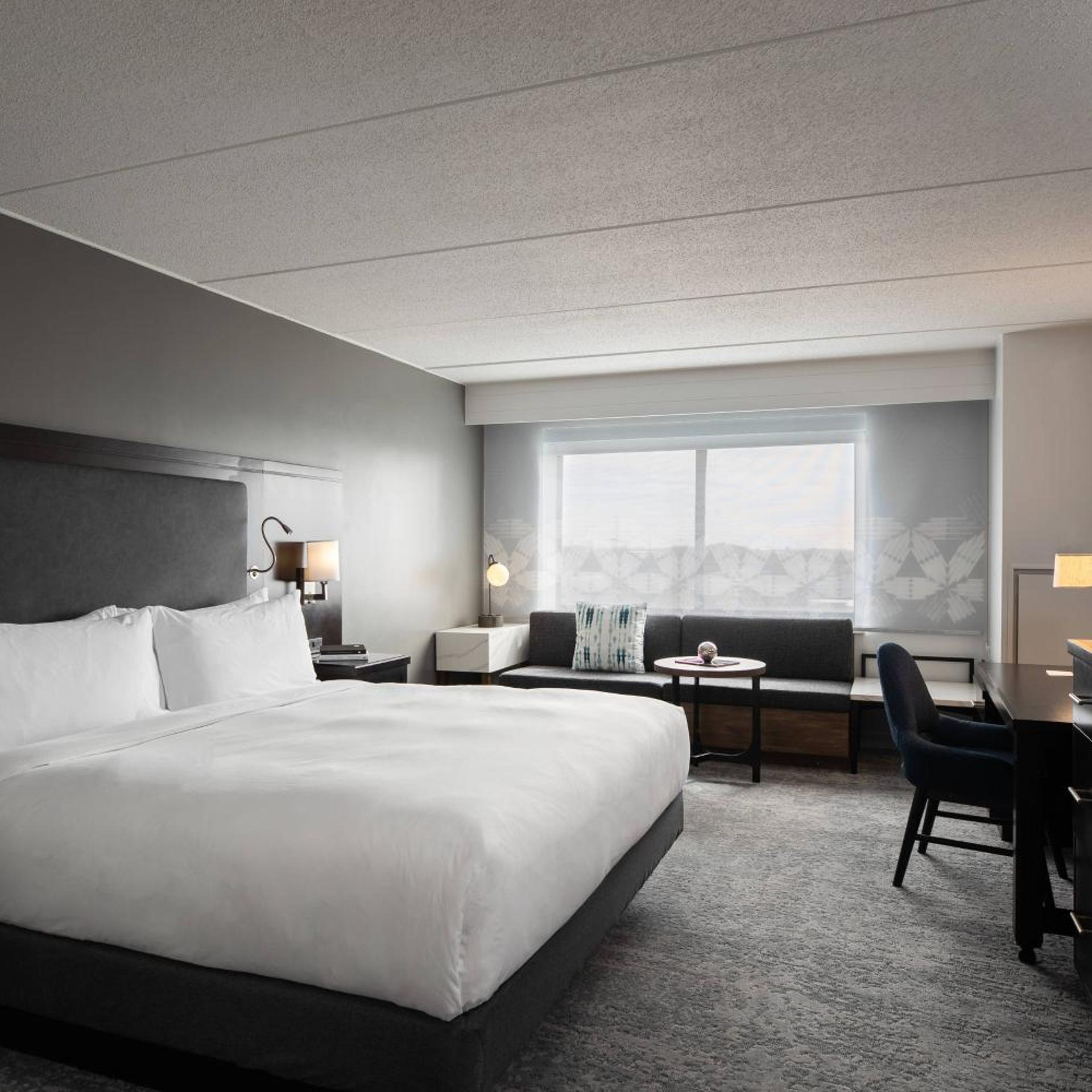 Room, King Bed, Bathtub, Premier Level, Accessible