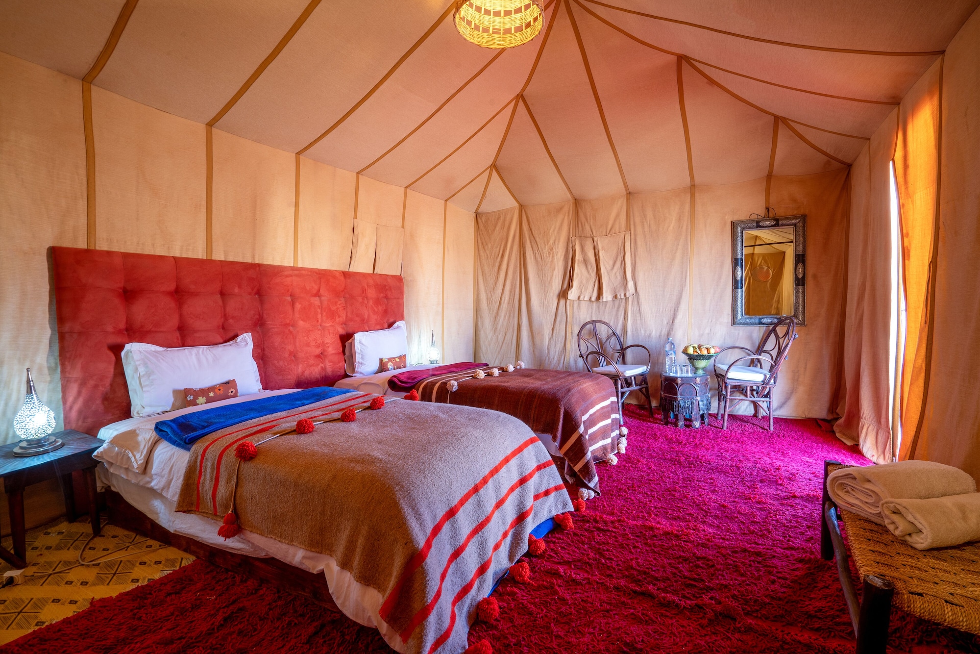 Luxury, Tent, Single, Single Bed