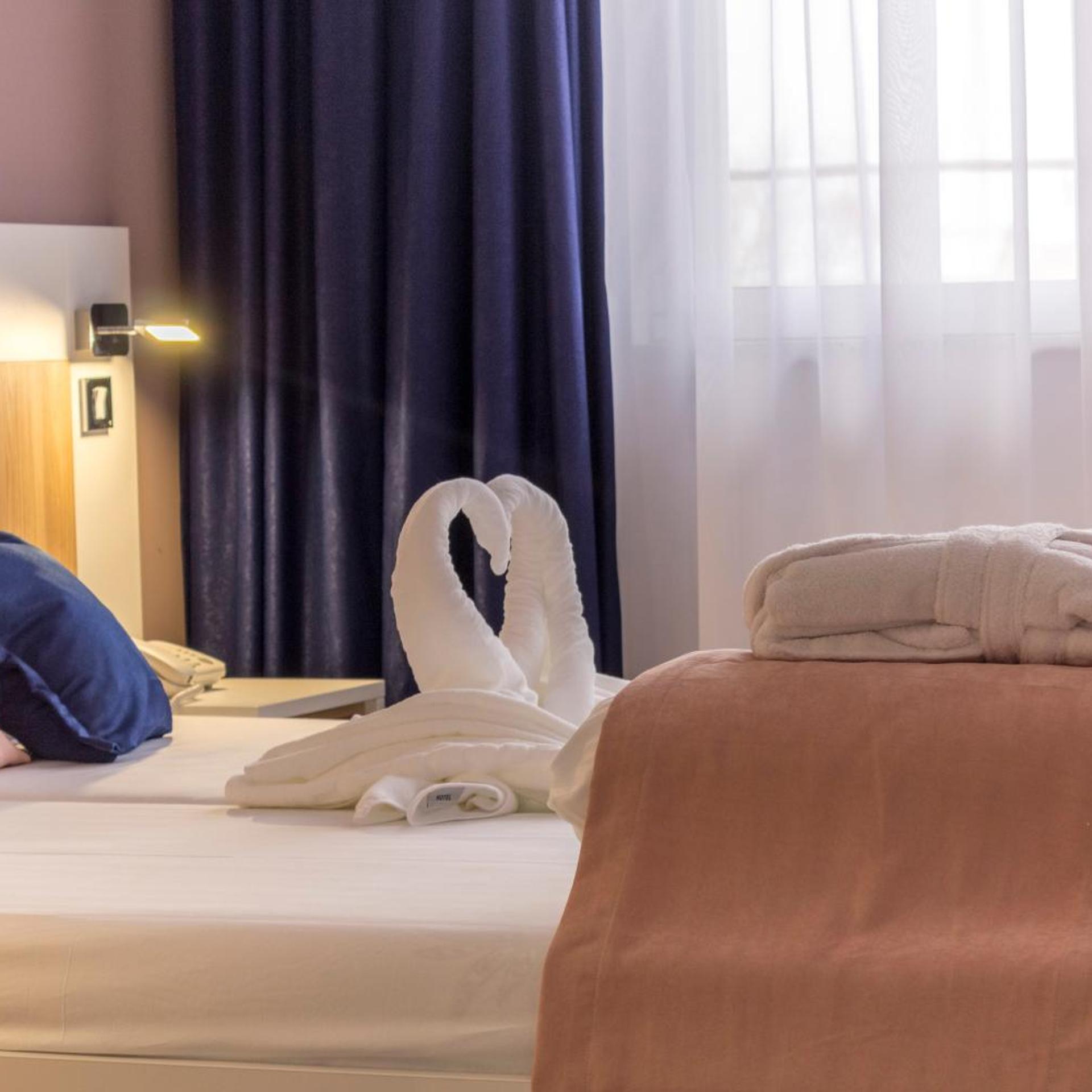 غرفة عائلية بشرفة، Airport Garni Hotel Belgrade 6/9