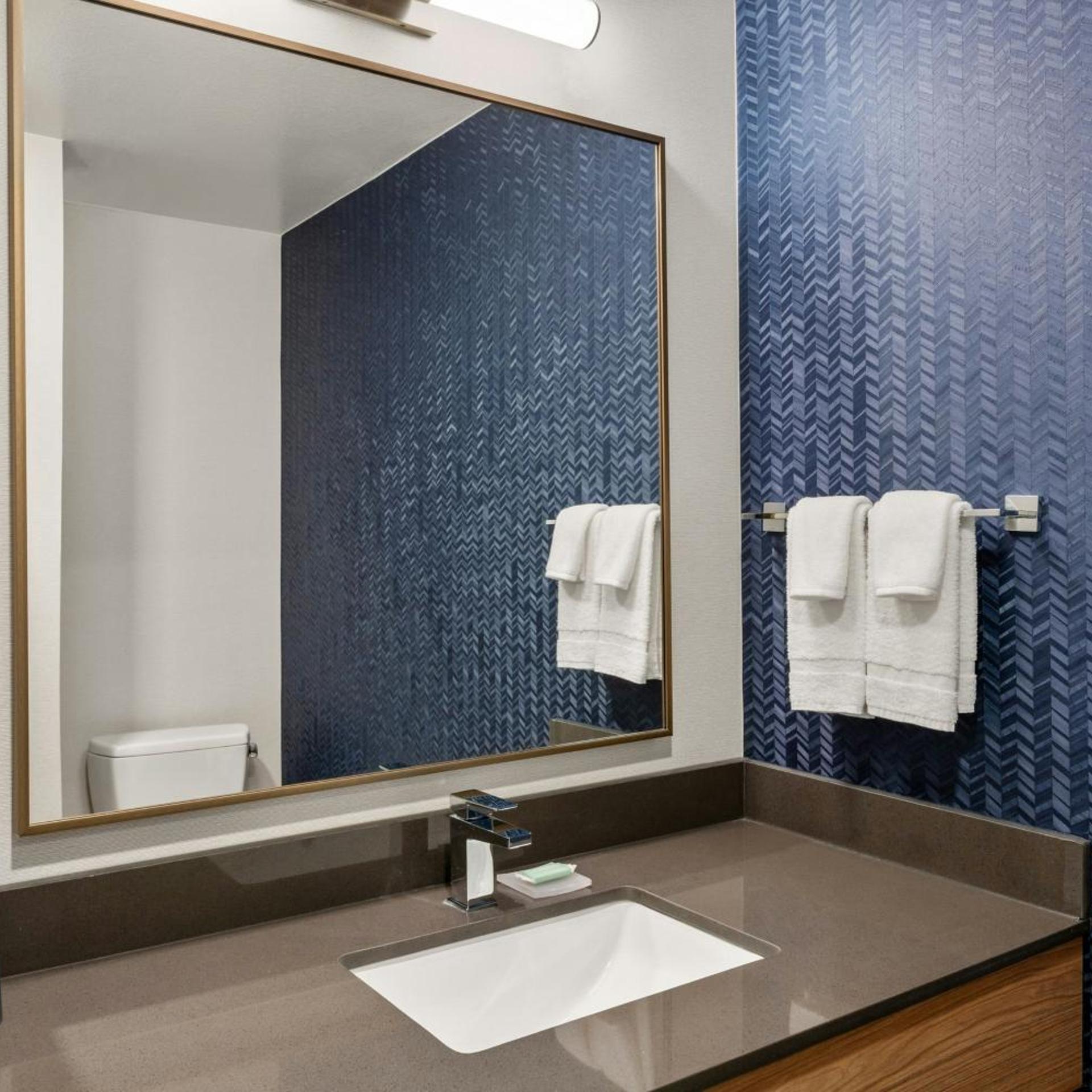 Room, King Bed, Bathtub, Accessible, Fairfield Inn Suites By Marriott New Buffalo 2/5