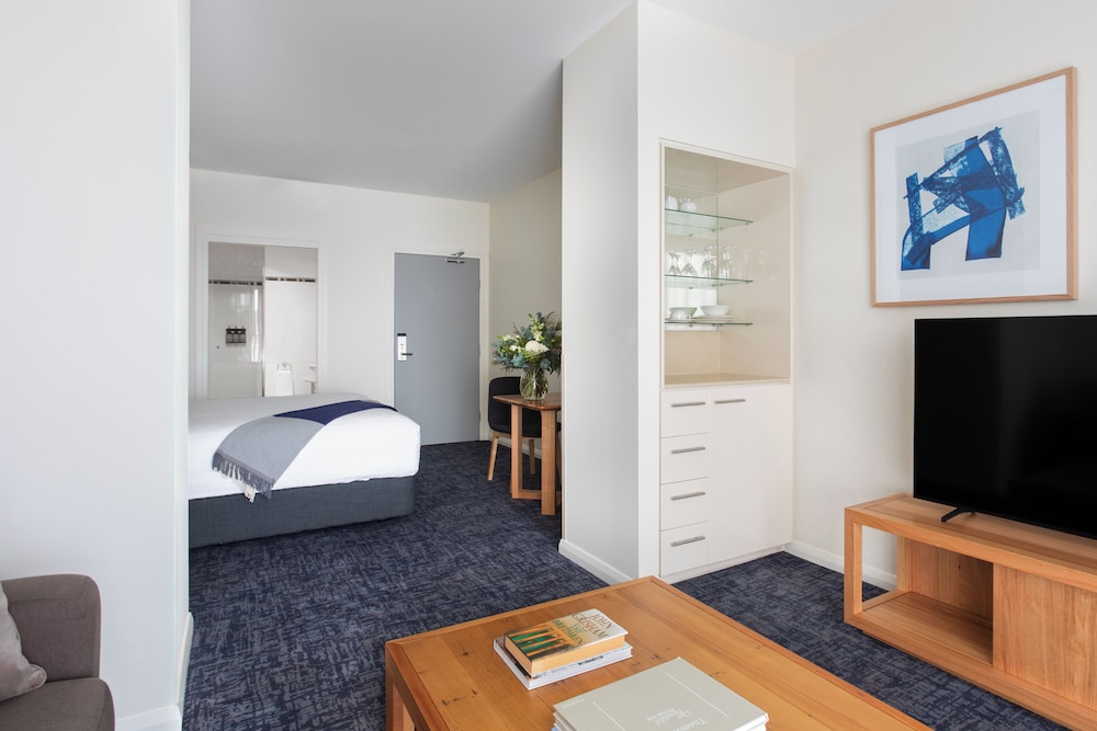 استوديو بسرير مزدوج بإطلالة على النهر، Peppers Seaport Launceston 8/8