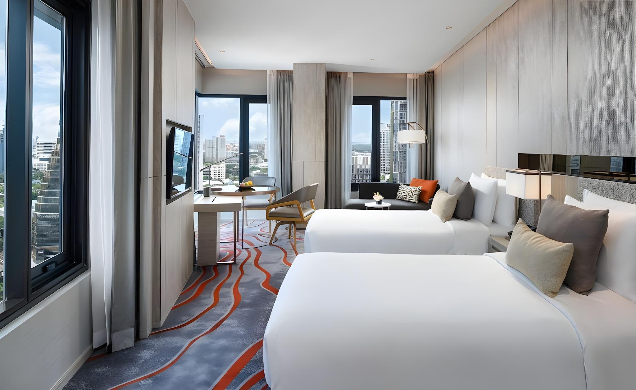 Premier, Twin Beds, Corner, Smoking