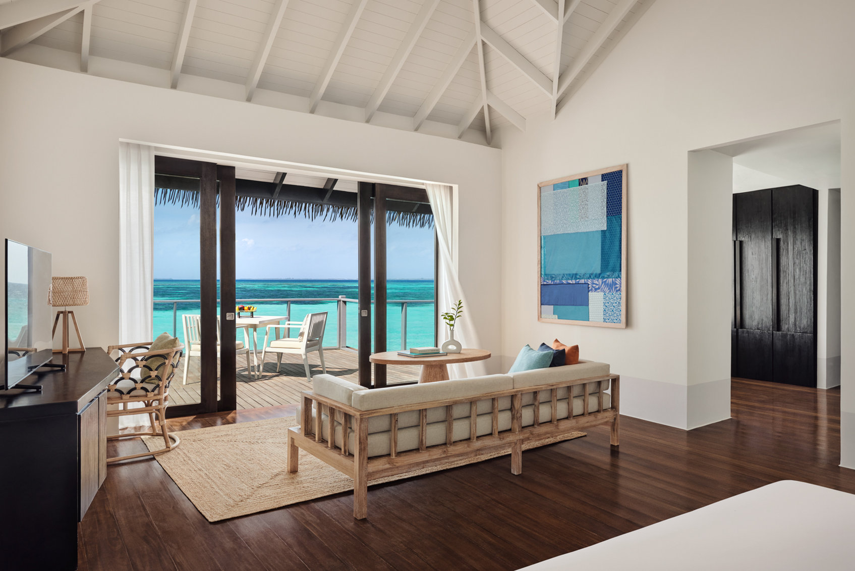 Overwater, Villa, King Bed, Lagoon View