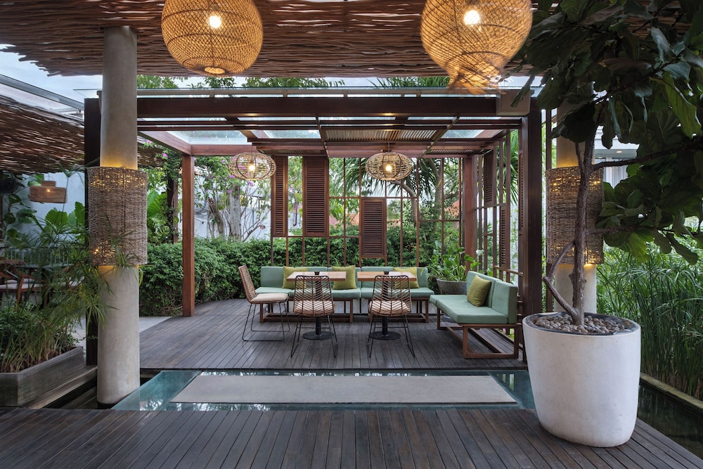 Lobby at Rimbun Canggu Hotel, BALI