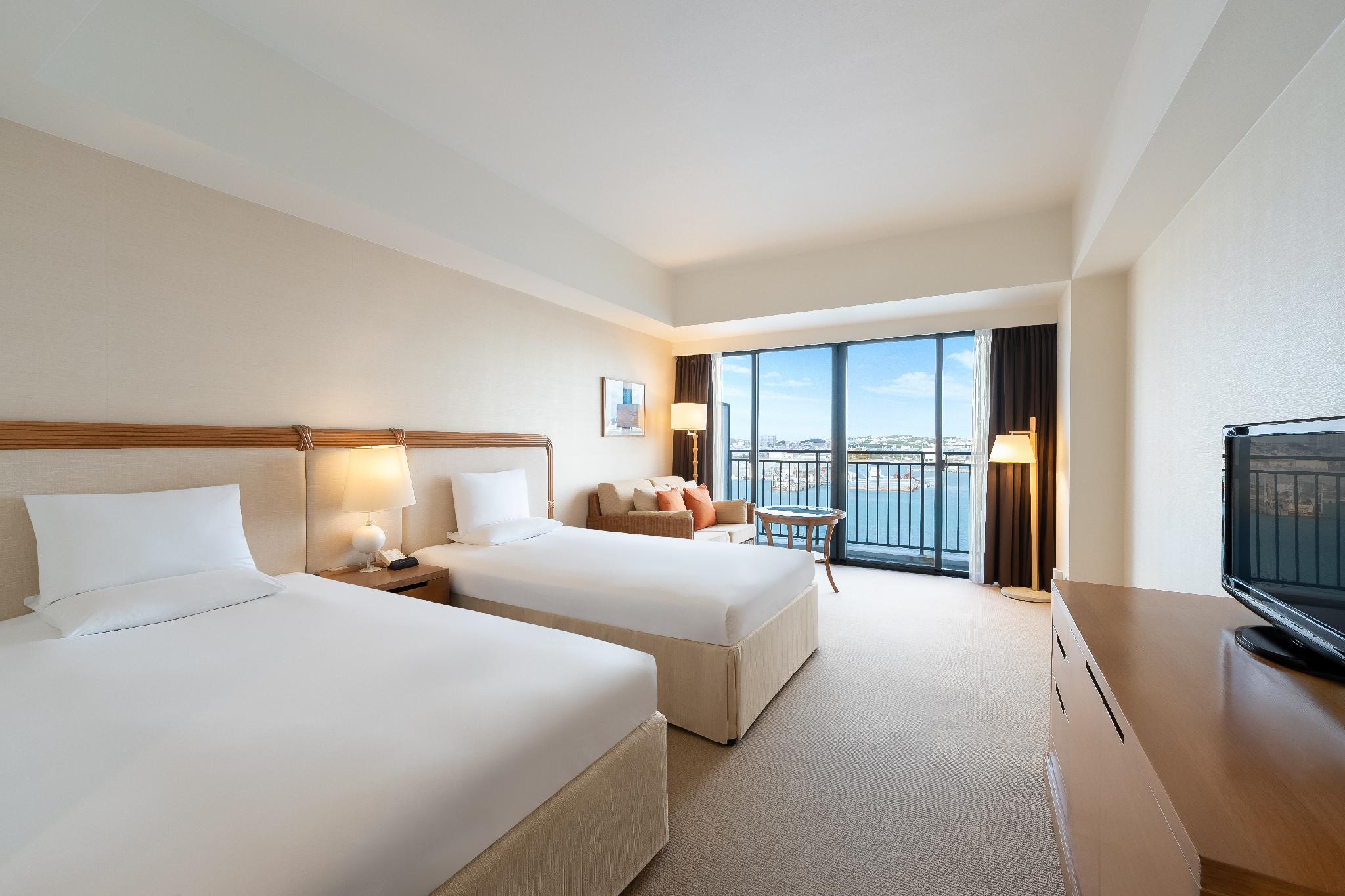 Semi Room, Grand, Deluxe, 2 Semi Double Beds, Harbour View