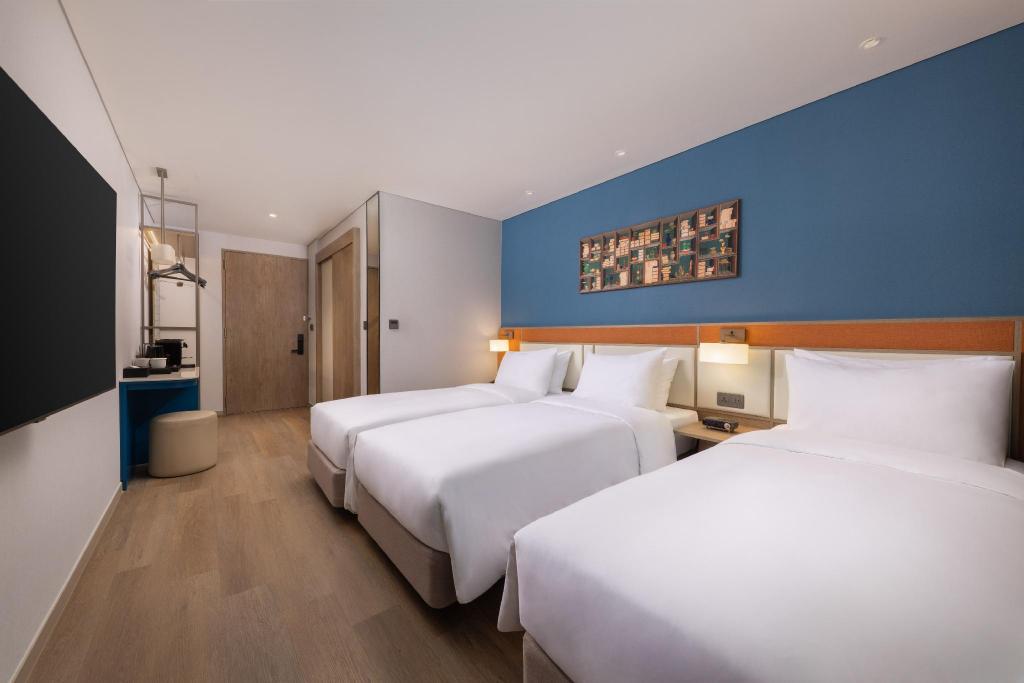 غرفة بريميوم بريفيليج بثلاثة أسرّة، Mercure Ambassador Seoul Dongdaemun 3/4