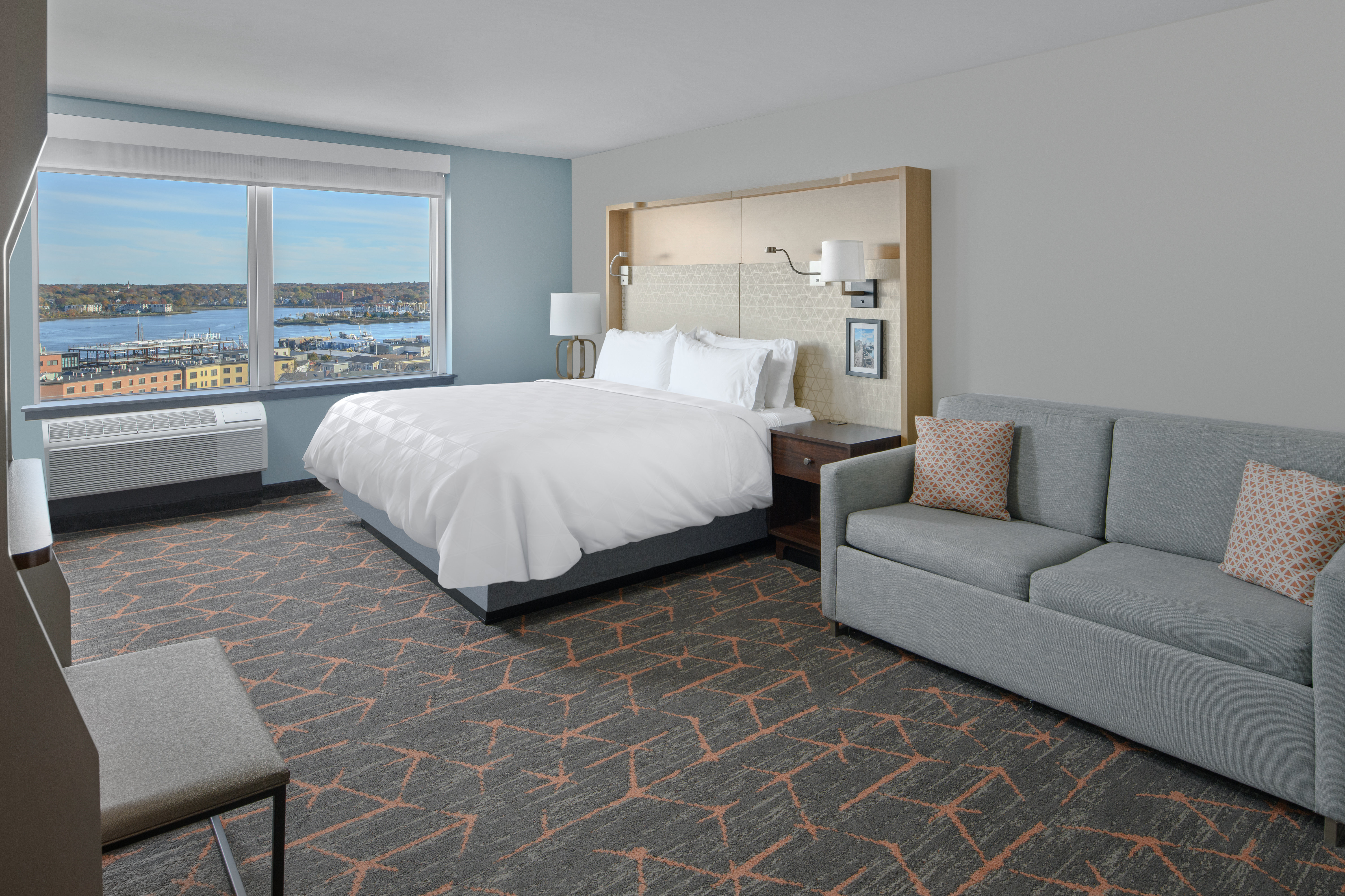 Premium, King Bed, Bay View, Sofa, Corner