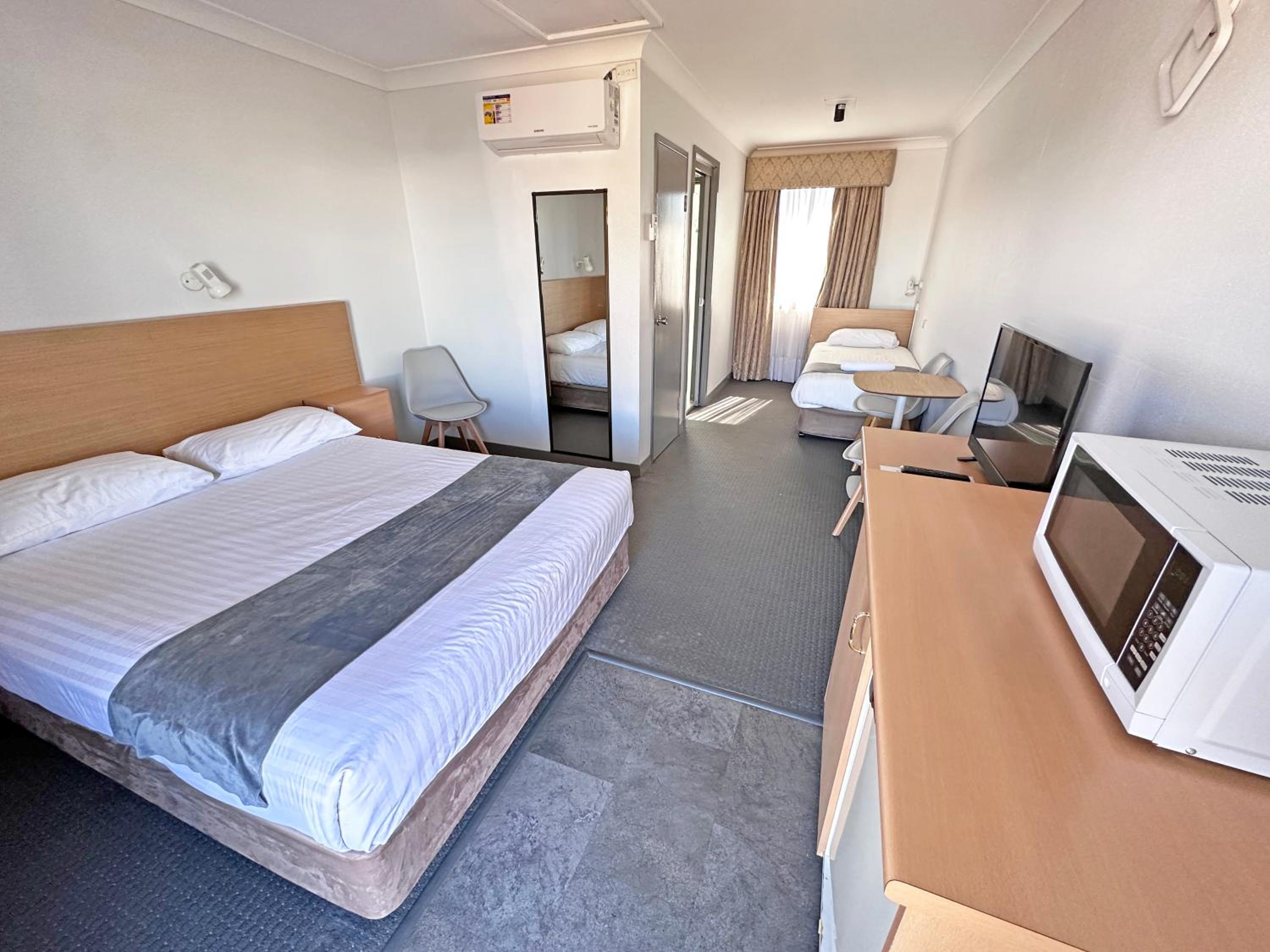 Superior, 1 Double and 1 Single Bed