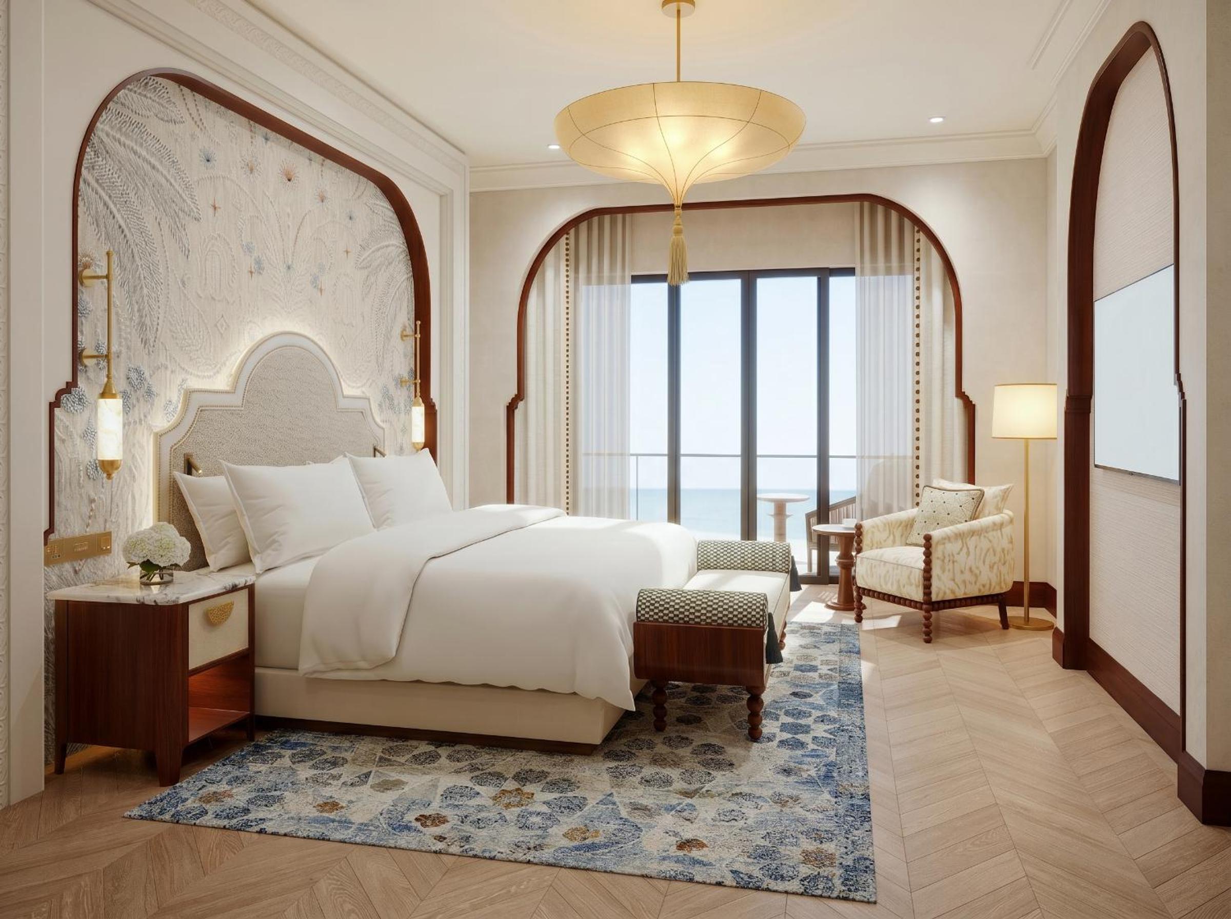 1 Bedroom, Cinema, Ocean, Suite, King Bed, Sofa, Lounge Access