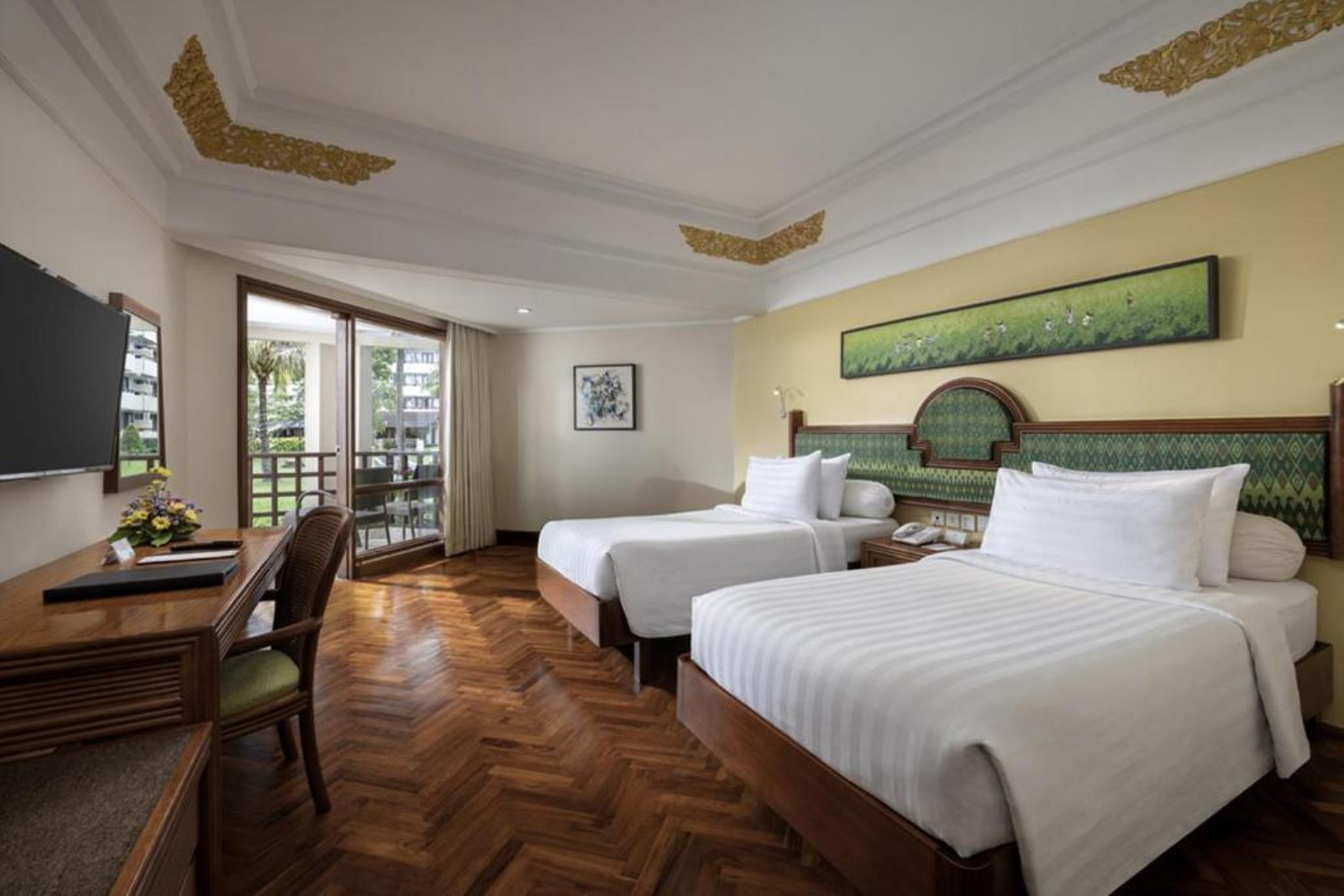Garden, Deluxe, Twin Beds