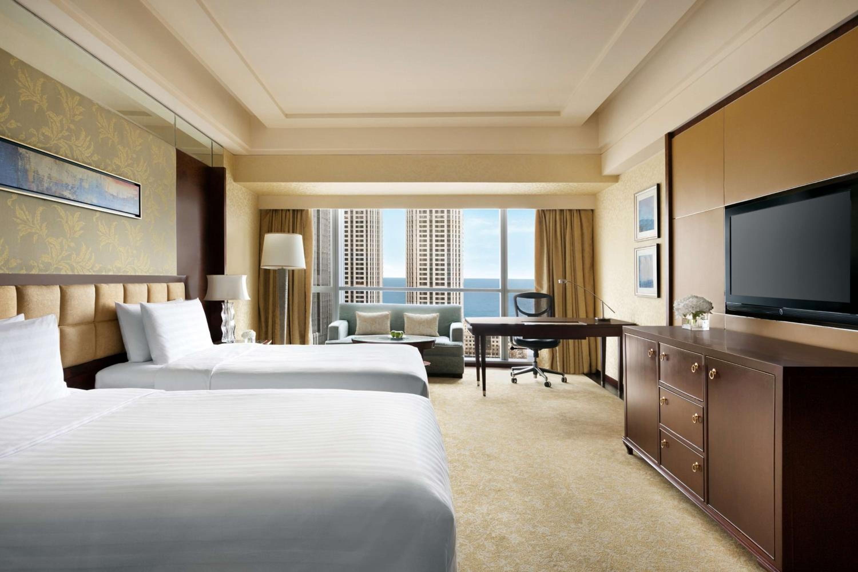 Premier, Single Bed, Valley Wing، Shangri-La Qingdao 2/8
