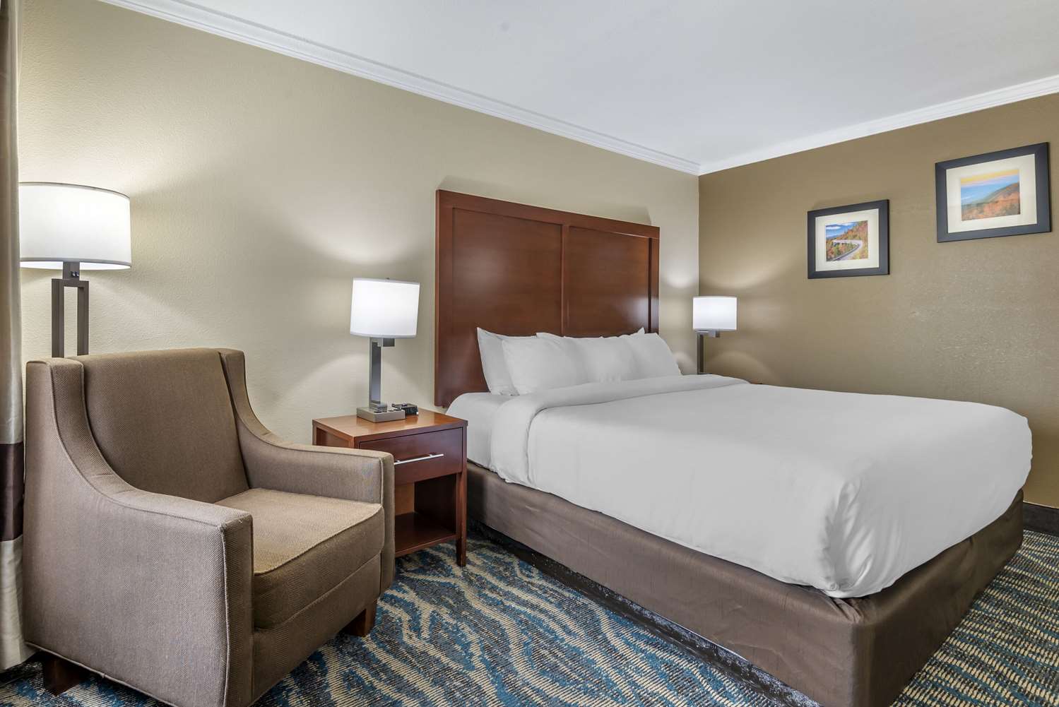 غرفة بسرير كينج، Comfort Inn Asheville East-Blue Ridge Pkwy Access 3/4