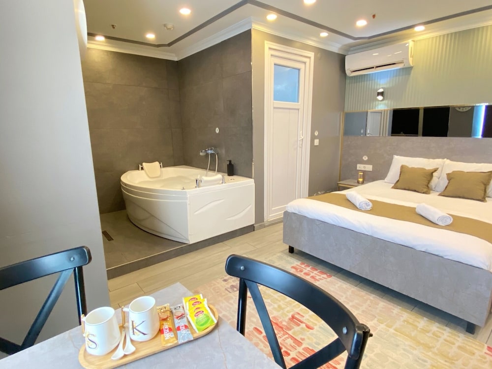 غرفة فاخرة مفردة بسرير كوين، Sahra Kent Otel Pendik 8/8