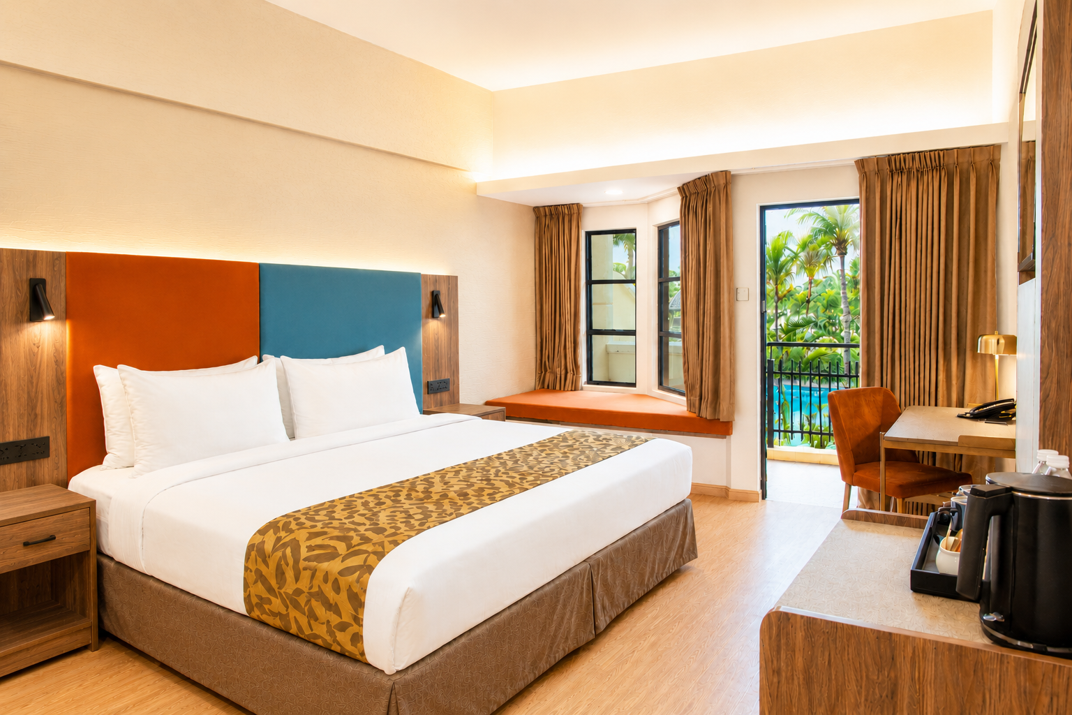 Renovated, Sunset, Twin Beds, King Bed