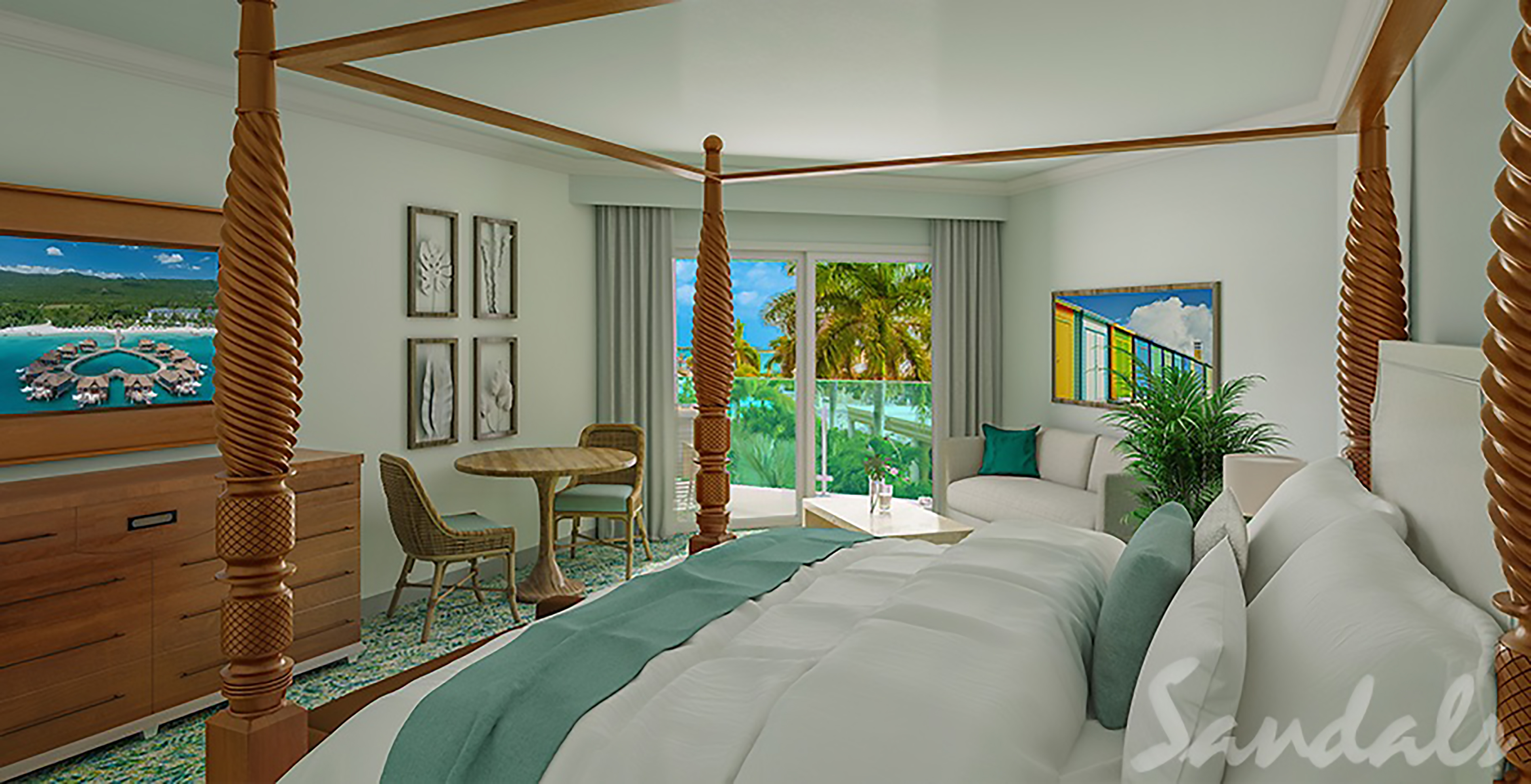 West Bay, Penthouse, Suite, Ocean View, Club Floor، Sandals Royal Bahamian - Adults Only 2/4