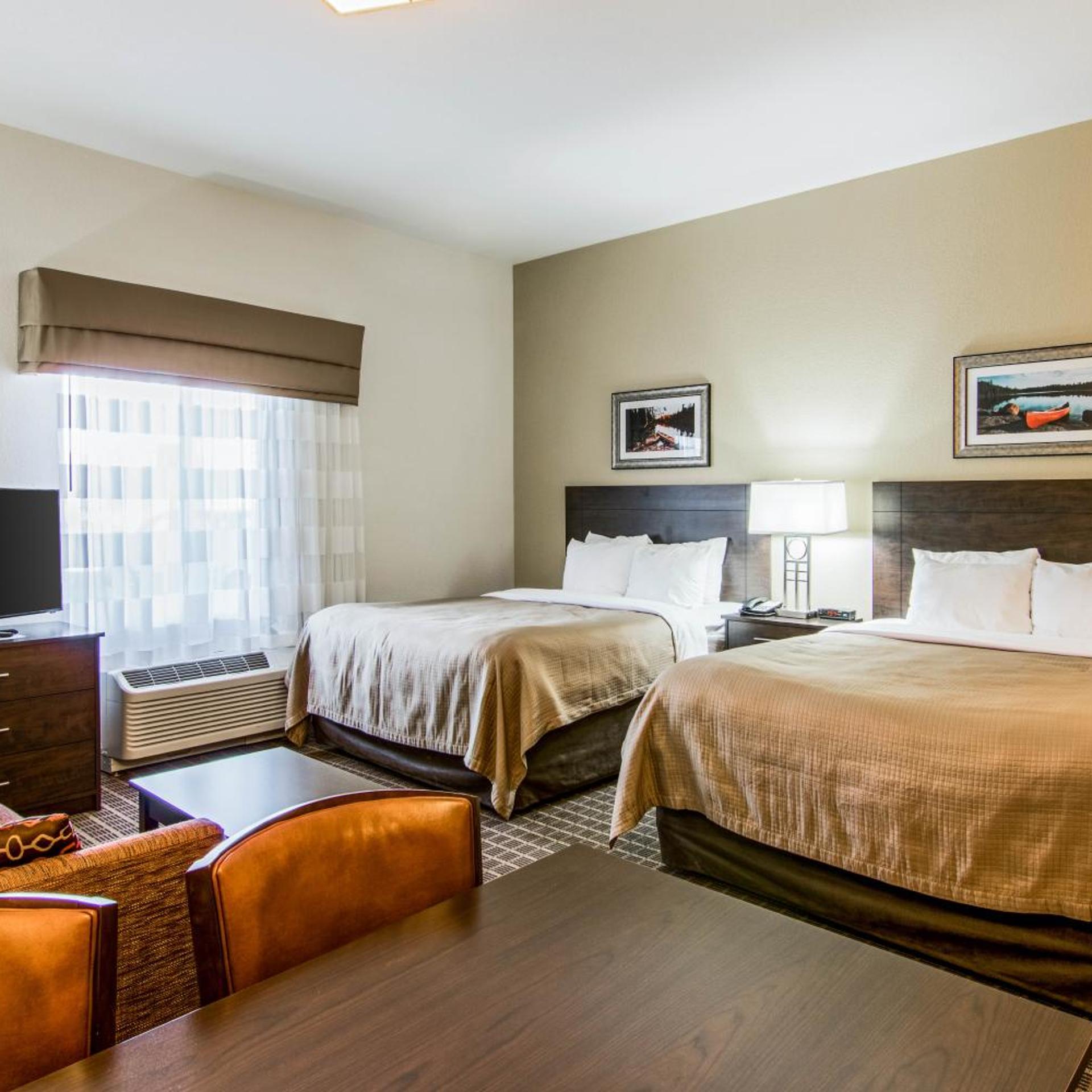 Efficiency, Suite, 2 Queen Beds
