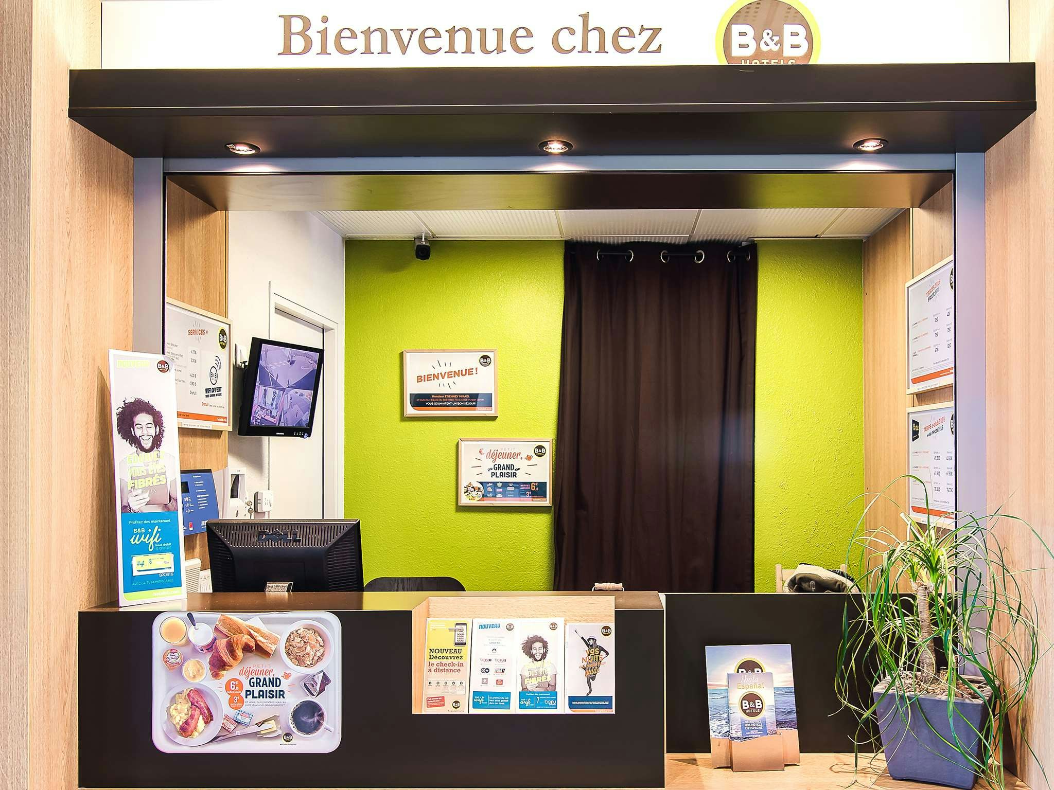 Lobby at B&B Hotel Toulouse Purpan Zenith, TOULOUSE